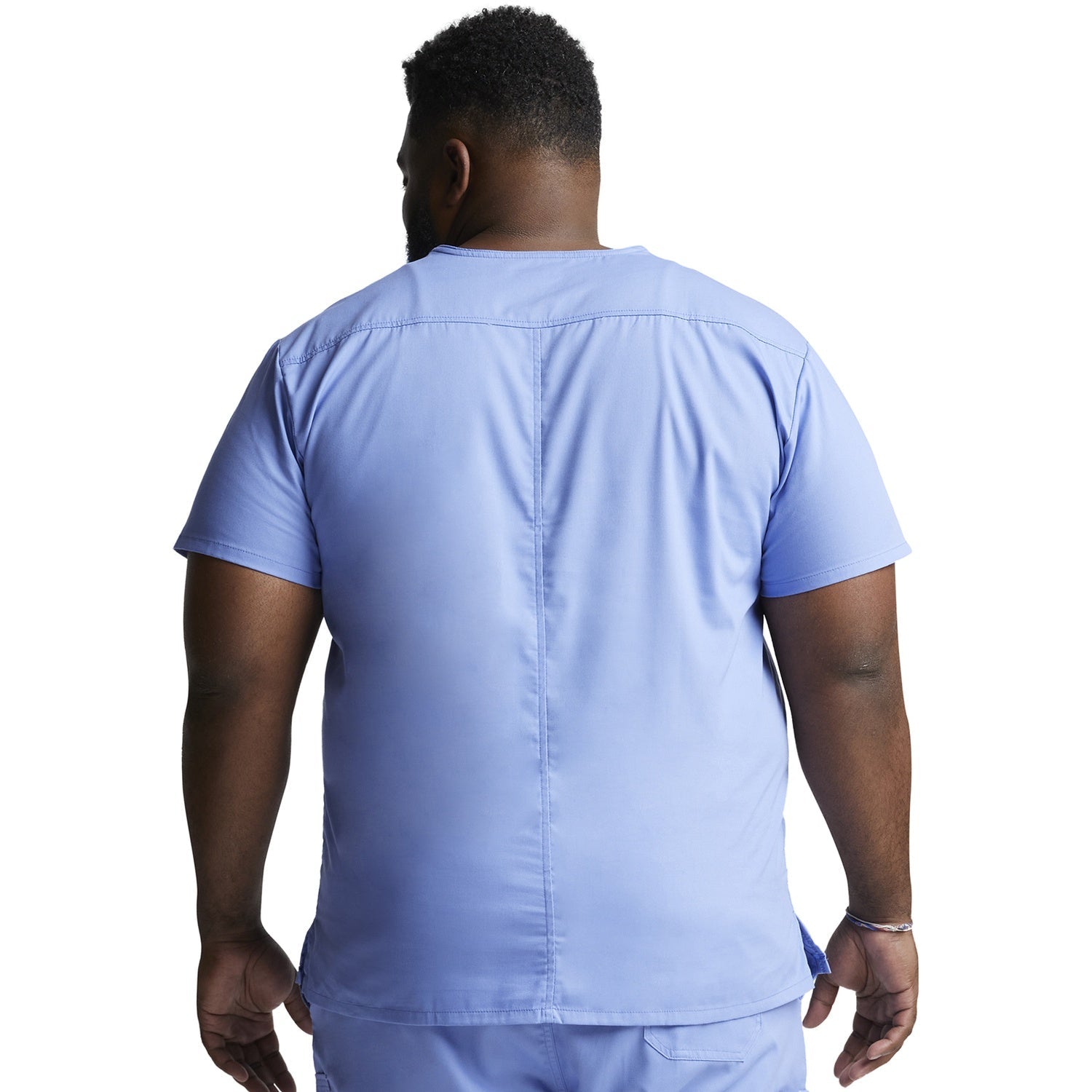 Men's EDS Signature V-Neck Scrub Top - Image 2