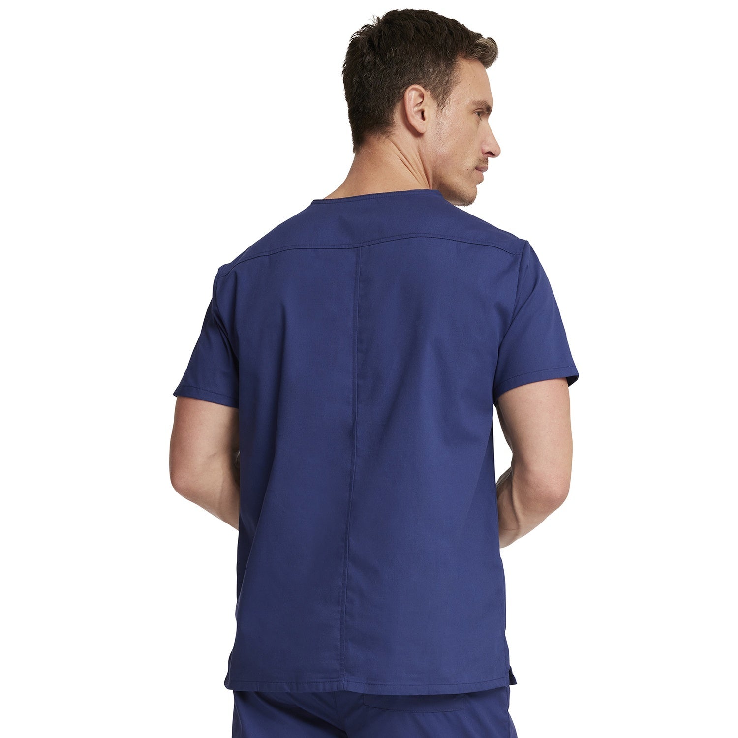 Men's EDS Signature V-Neck Scrub Top - Image 2