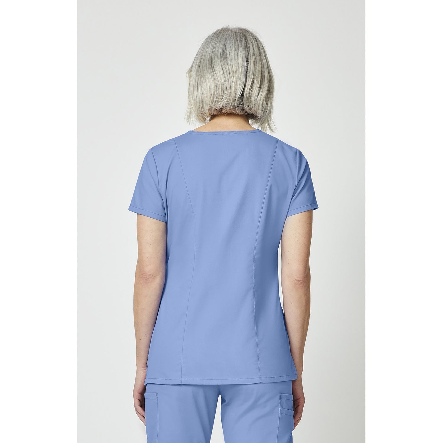 Women's EDS Signature V-Neck Scrub Top - Image 2