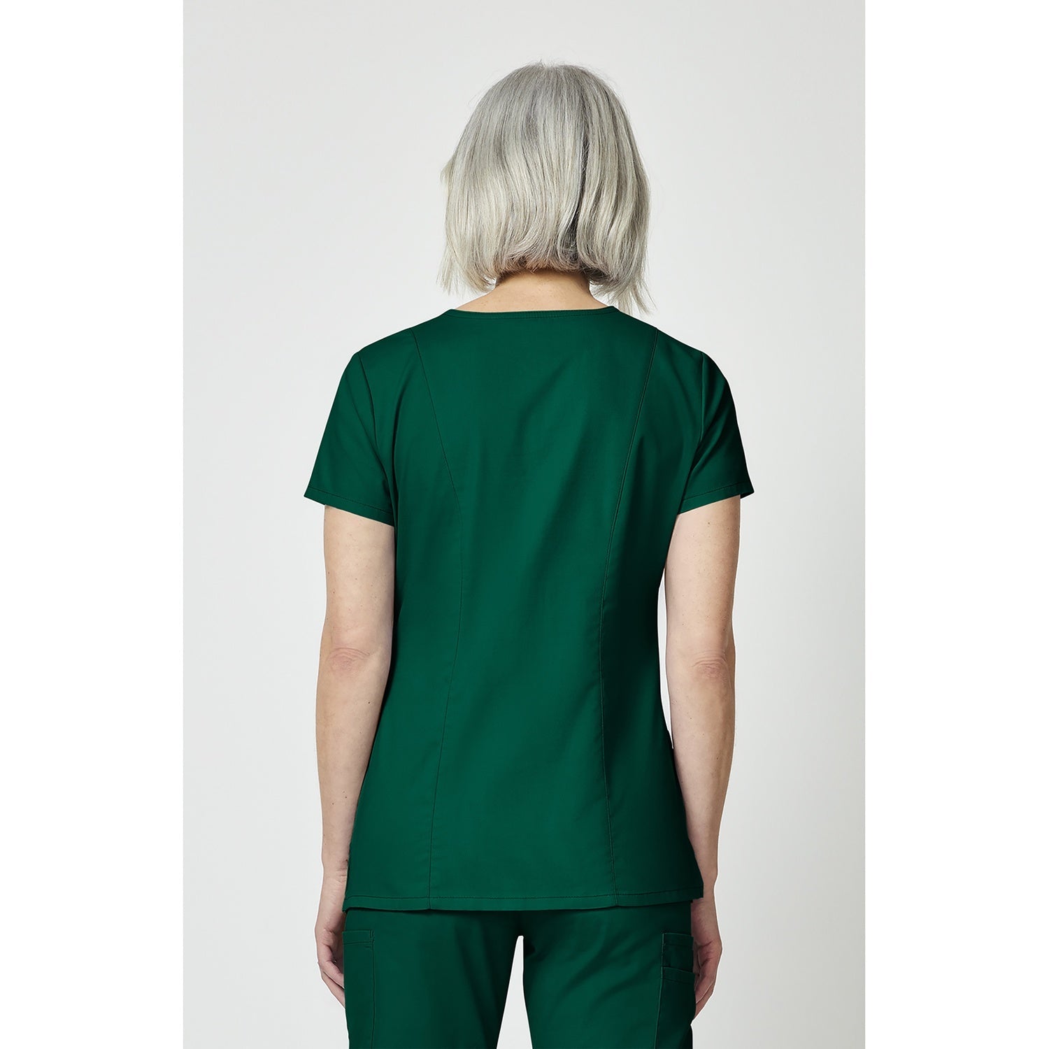Women's EDS Signature V-Neck Scrub Top - Image 2