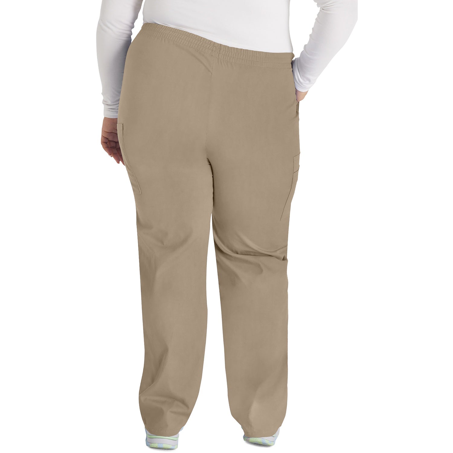 Women's EDS Signature Natural Rise Tapered Leg Pull-On Scrub Pant - Image 2