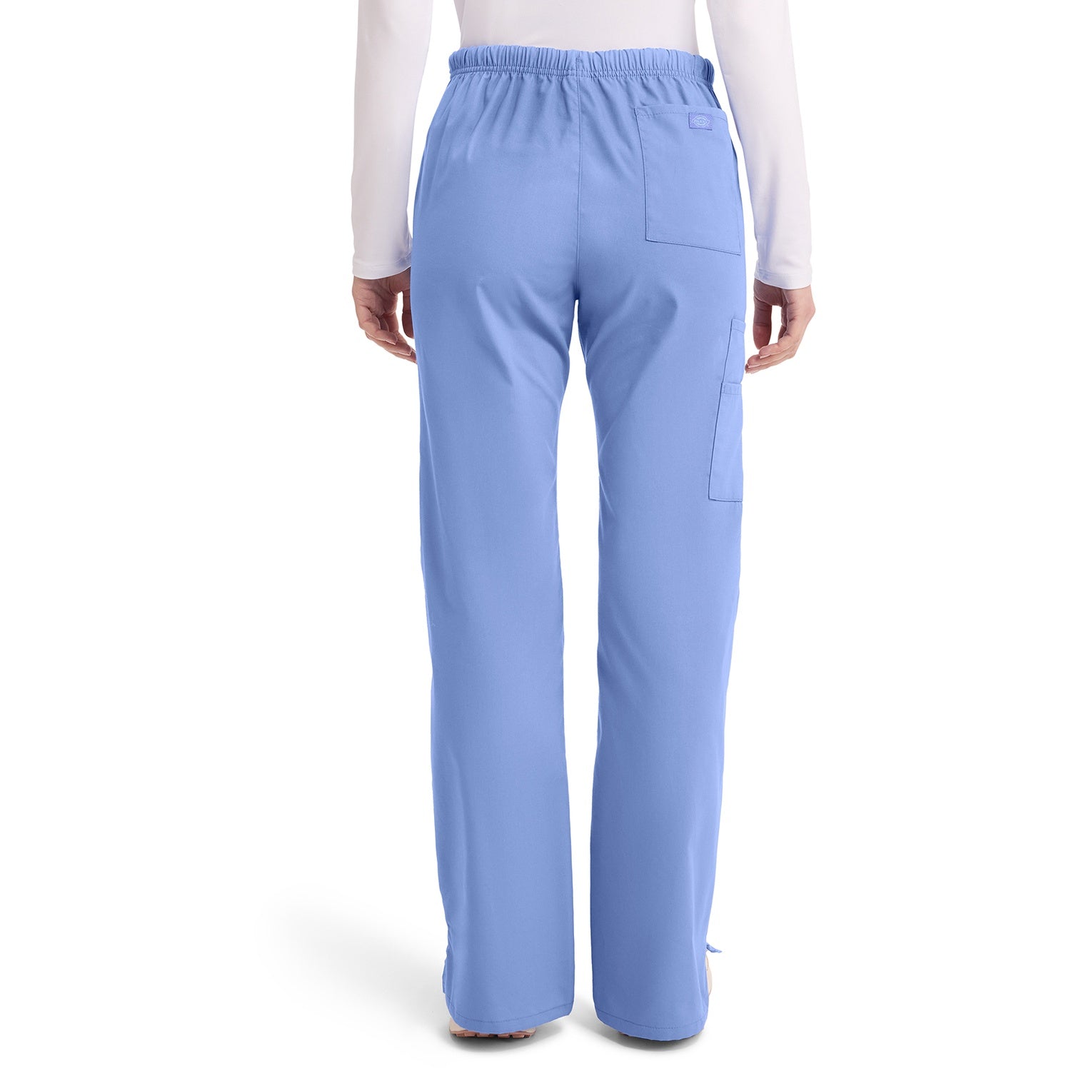 Women's EDS Signature Mid Rise Drawstring Cargo Scrub Pant - Image 2