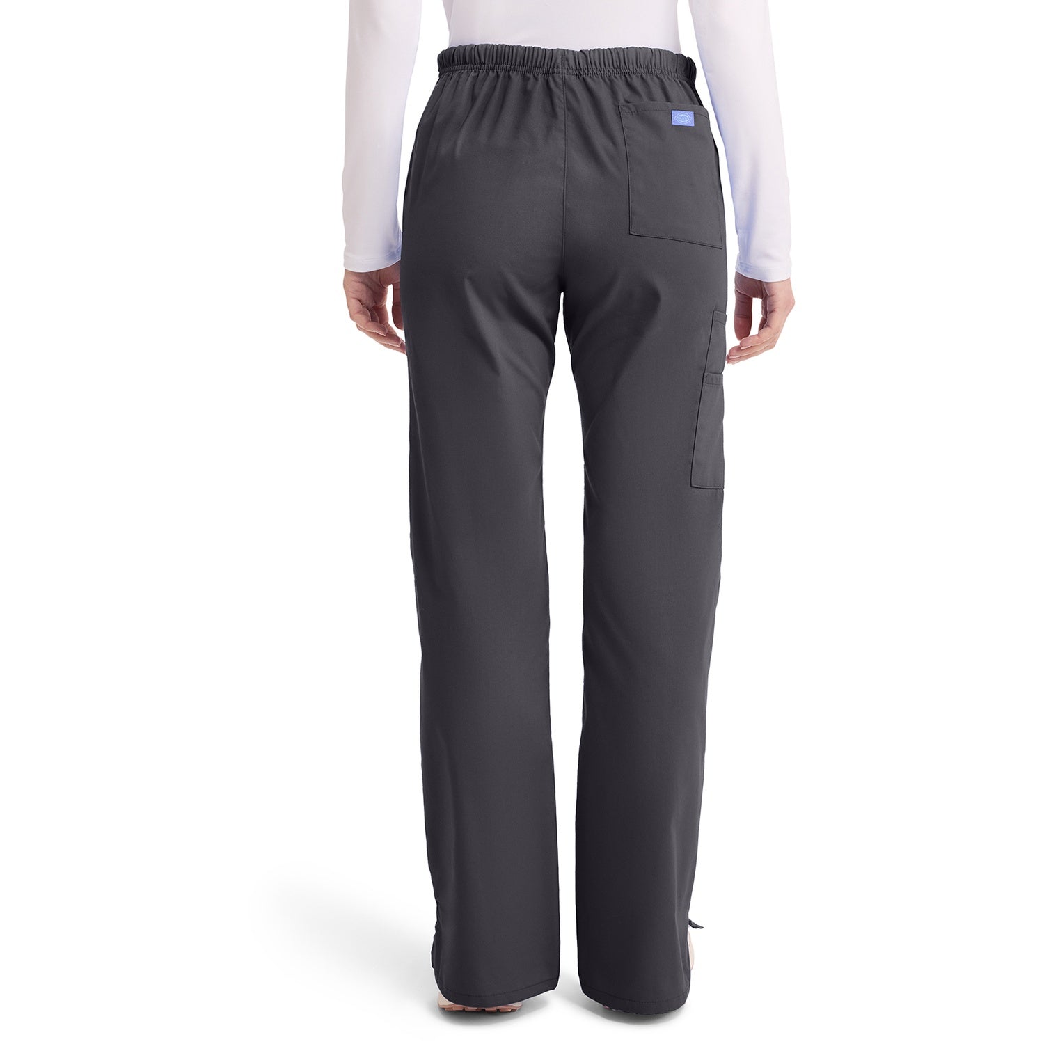 Women's EDS Signature Mid Rise Drawstring Cargo Scrub Pant - Image 2