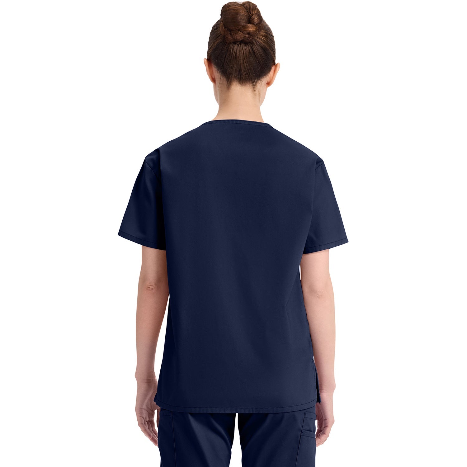 Women's EDS Signature V-Neck Scrub Top - Image 2