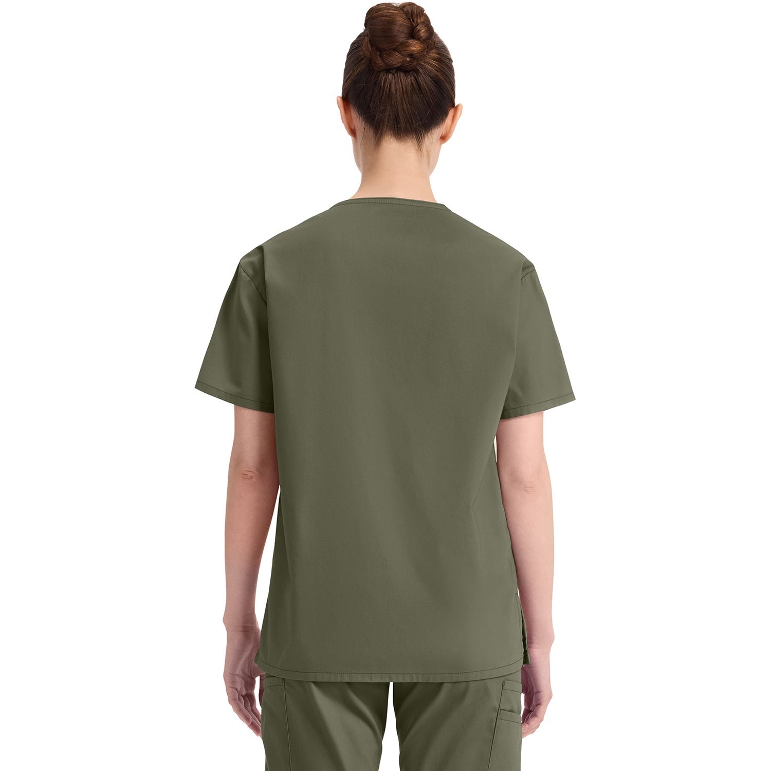 Women's EDS Signature V-Neck Scrub Top - Image 2