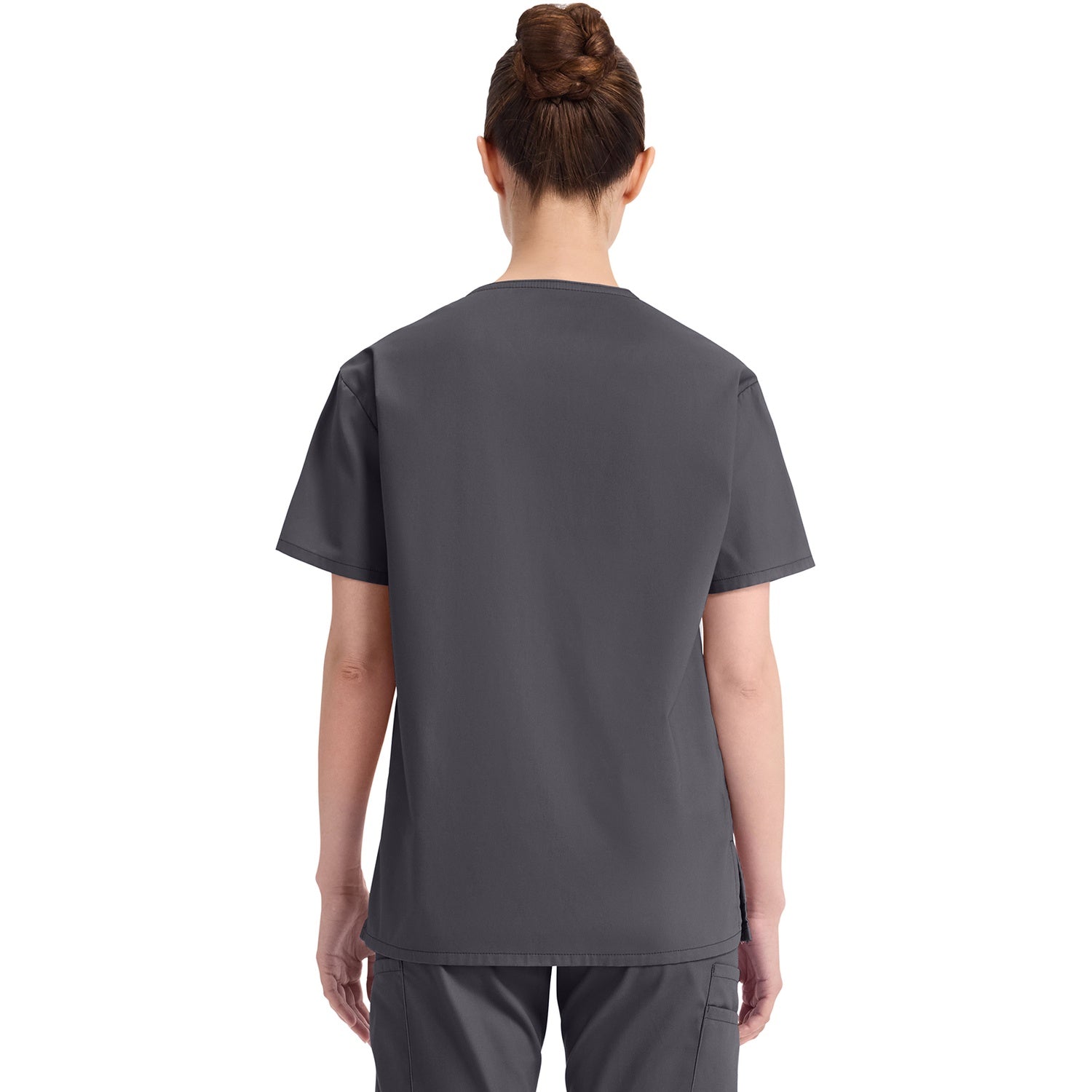 Women's EDS Signature V-Neck Scrub Top - Image 2