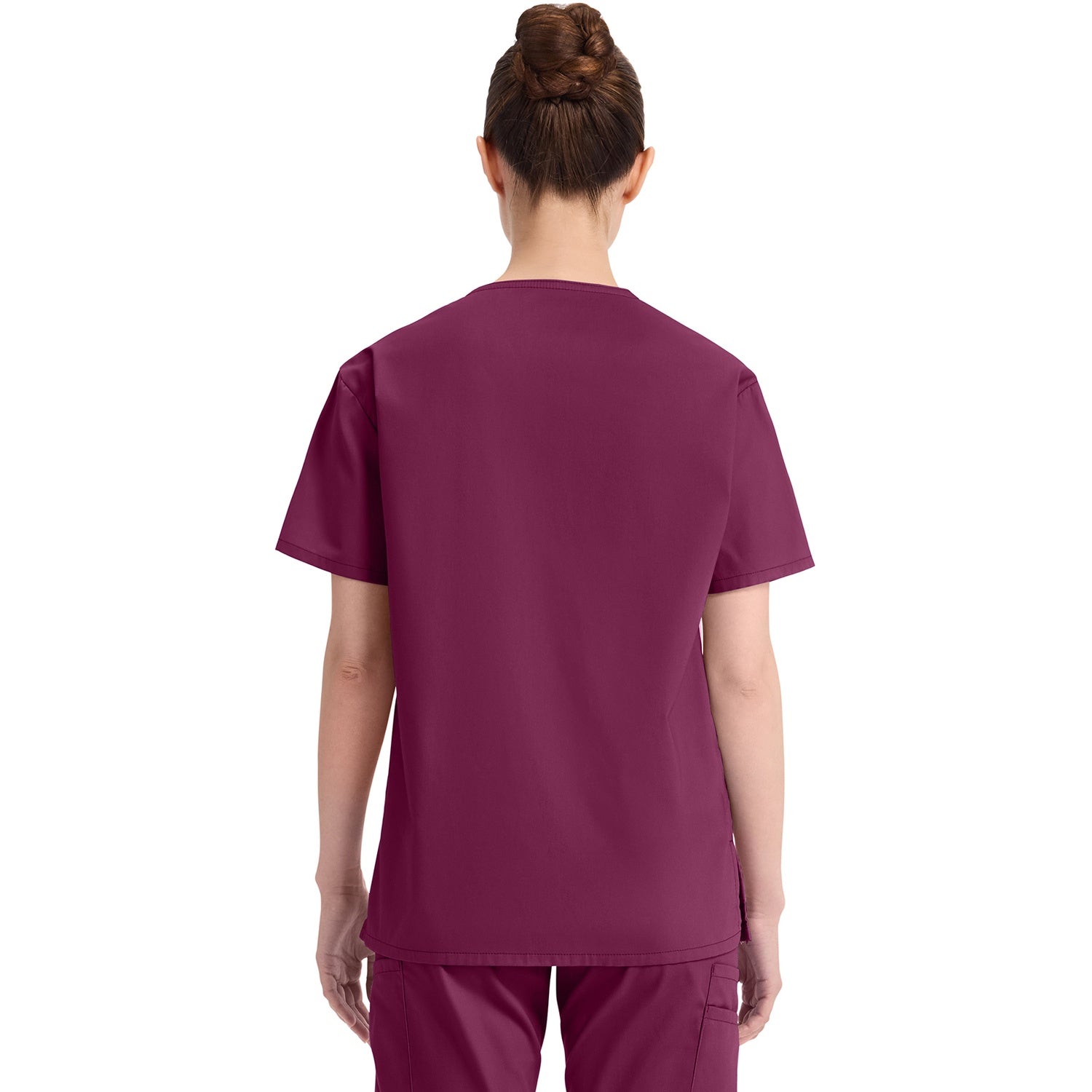 Women's EDS Signature V-Neck Scrub Top - Image 2
