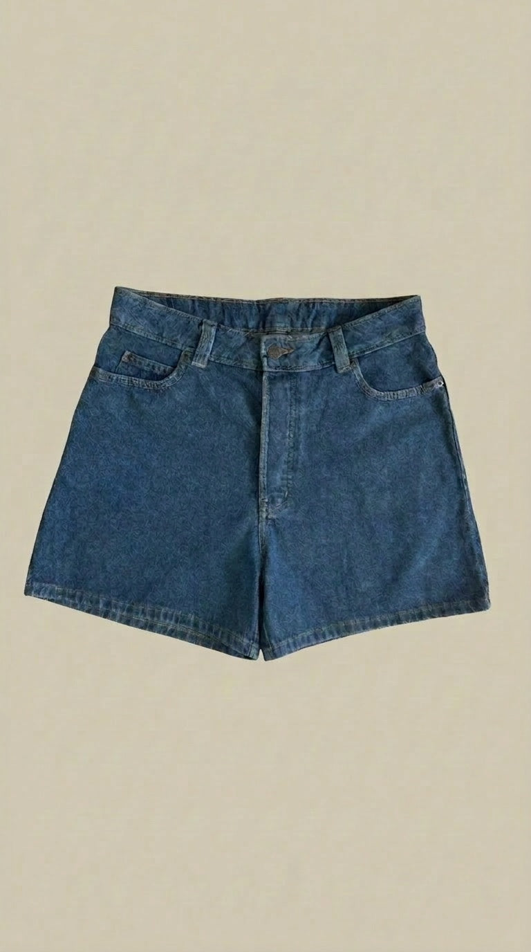 Women's 984 High Waist Jean Shorts. 5