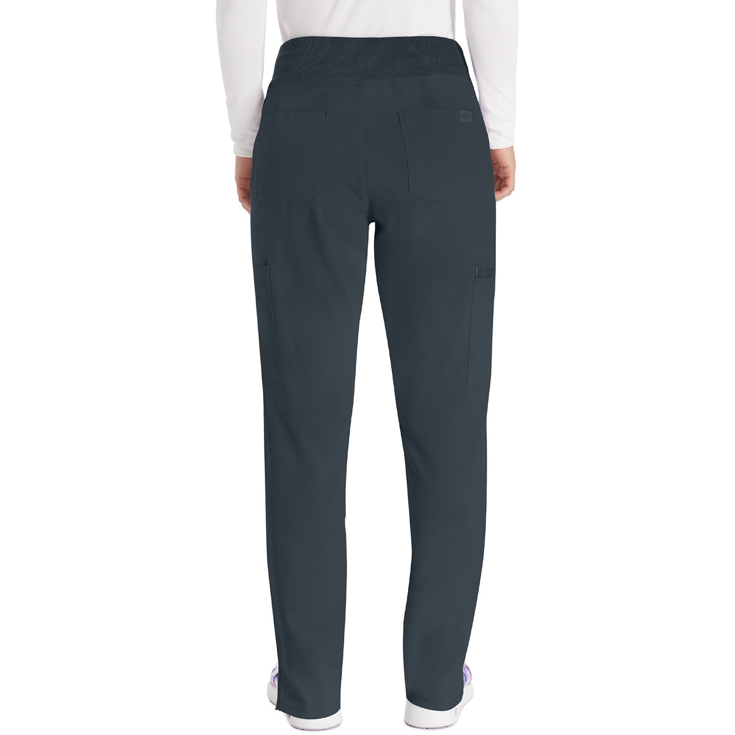Women's EDS Essentials Natural Rise Tapered Leg Pull-On Scrub Pant - Image 2