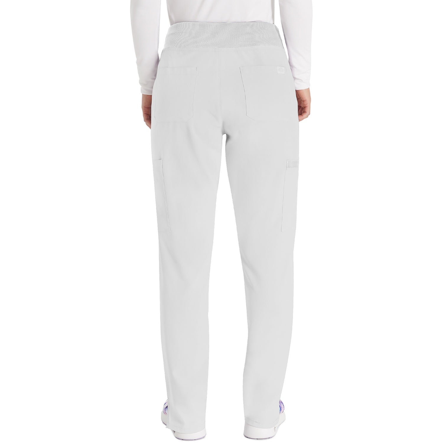 Women's EDS Essentials Natural Rise Tapered Leg Pull-On Scrub Pant - Image 2