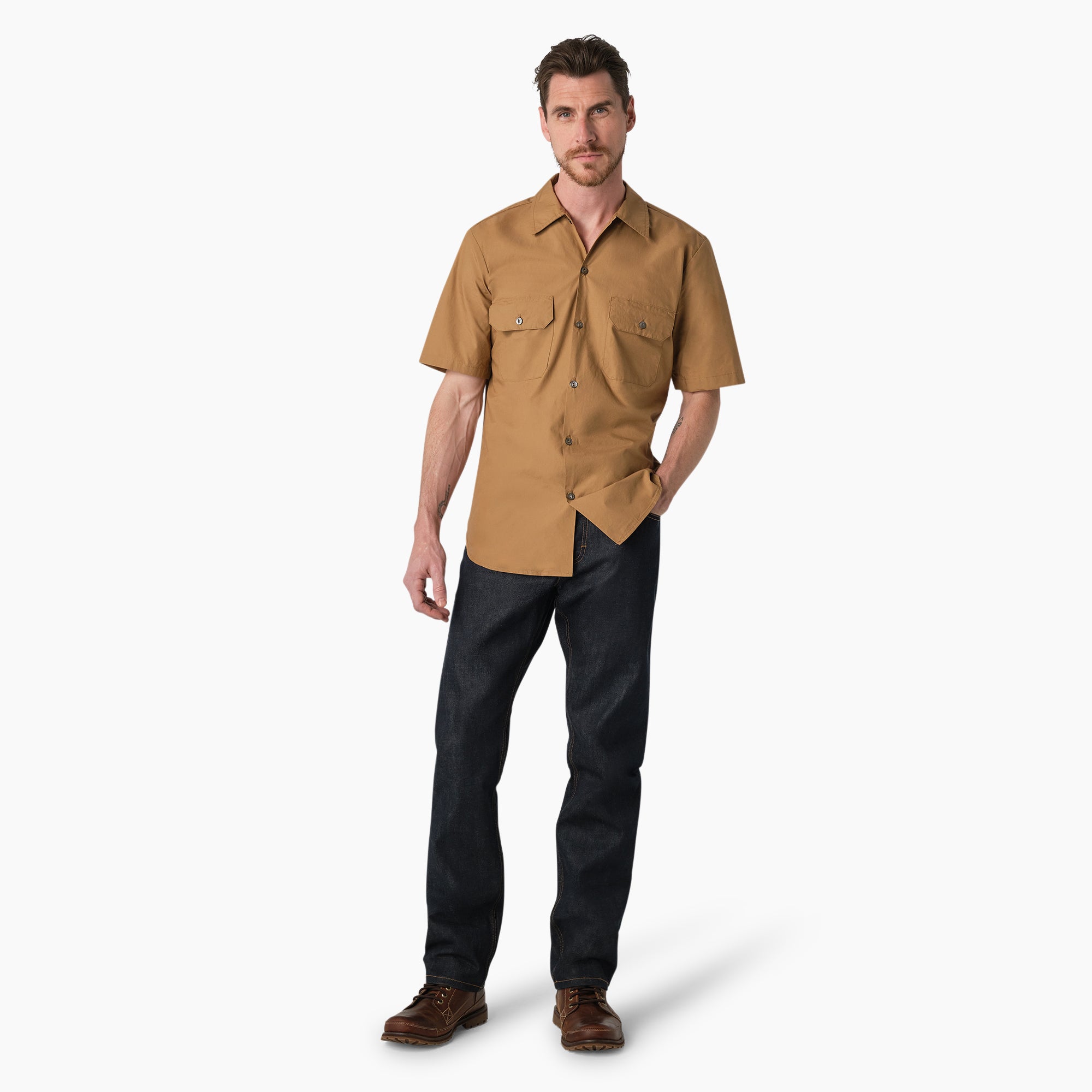 Dickies 1922 Short Sleeve Work Shirt - Image 4