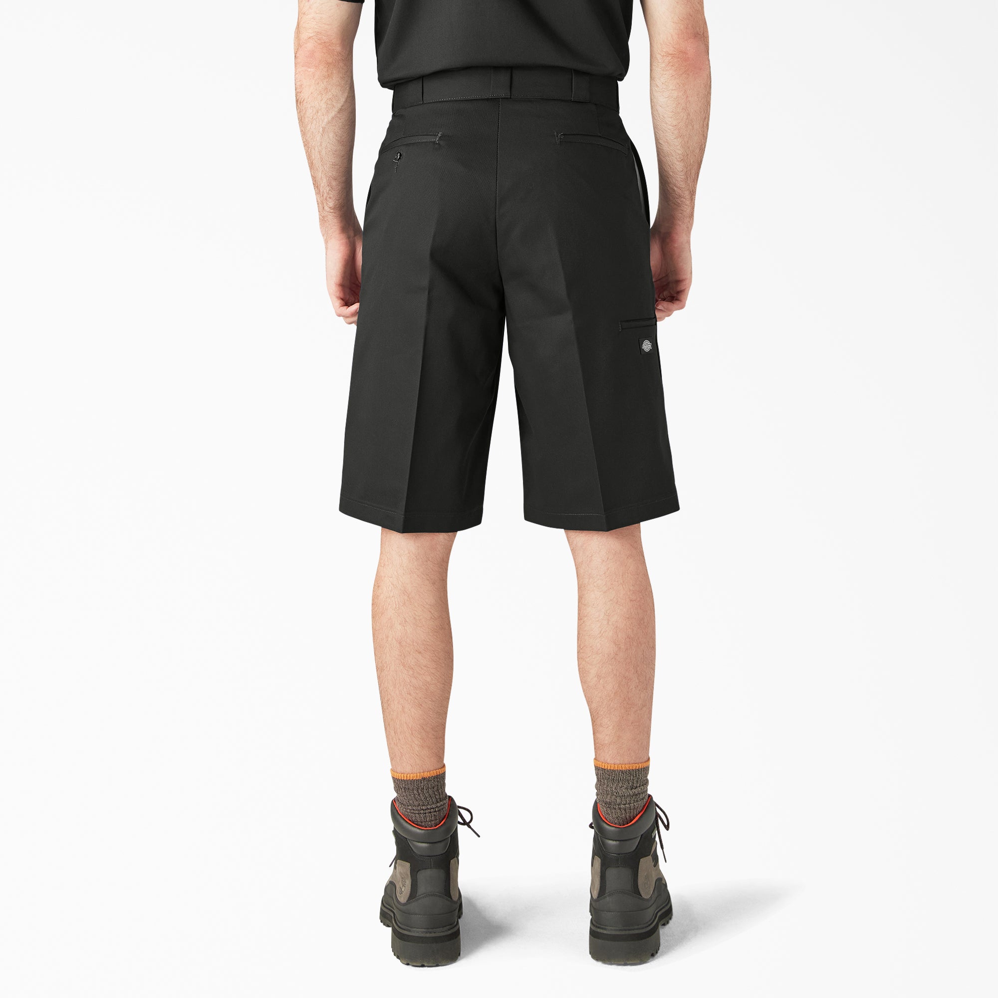 Loose Fit Flat Front Work Shorts. 13 - Image 2