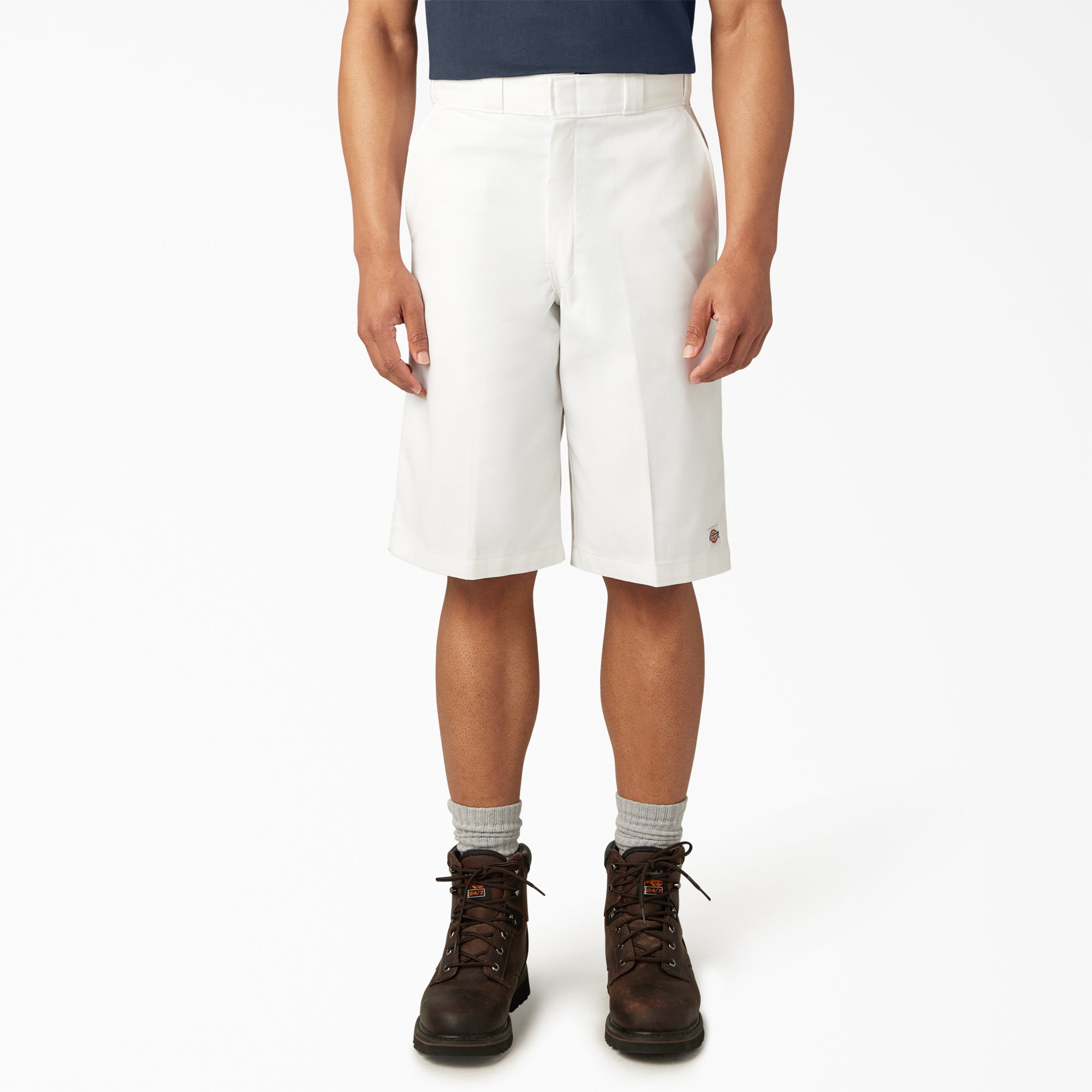 Loose Fit Flat Front Work Shorts. 13 - Image 10