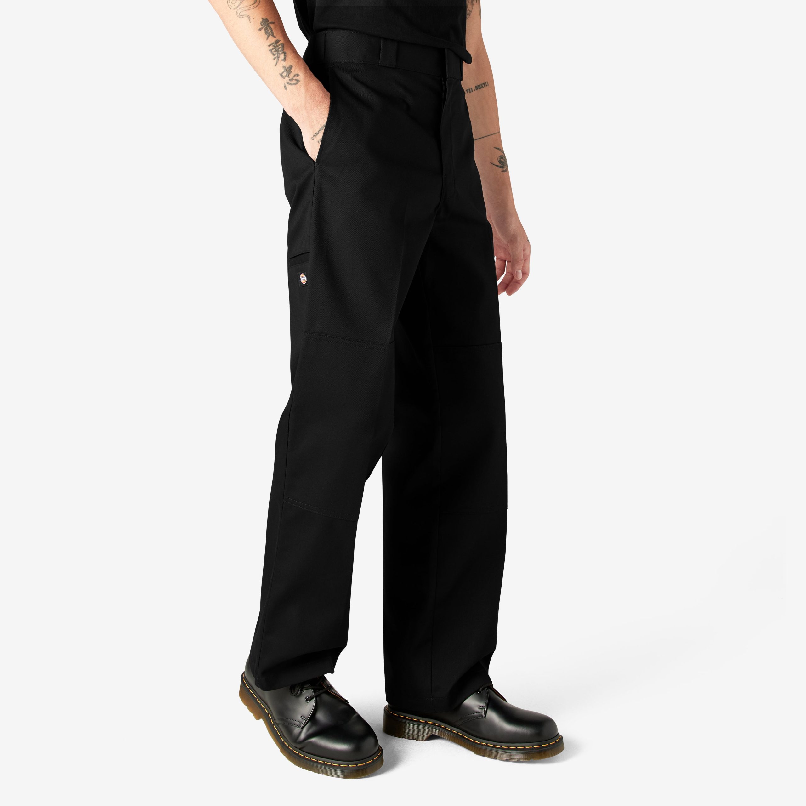 Loose Fit Double Knee Work Pants - Image 4