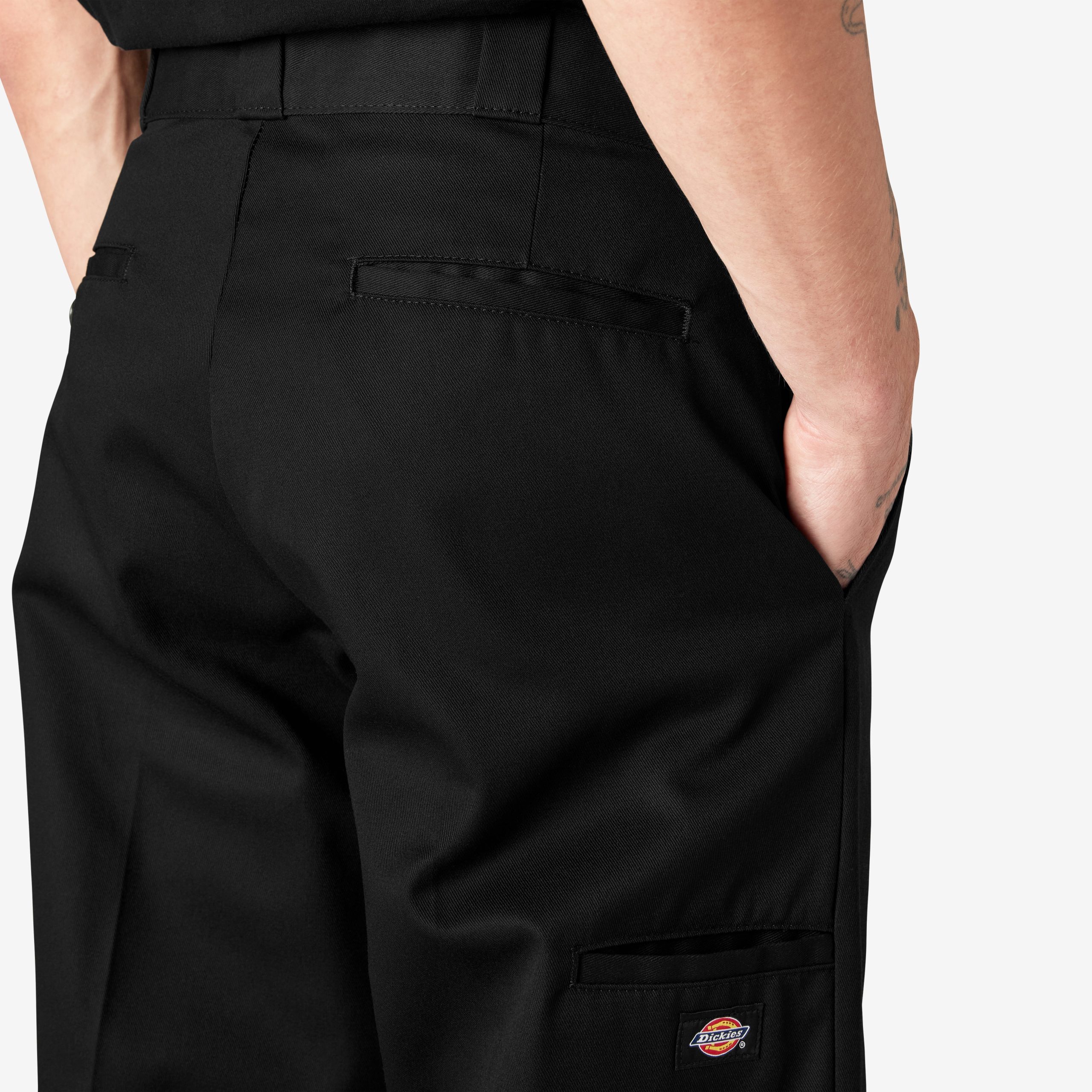 Loose Fit Double Knee Work Pants - Image 9