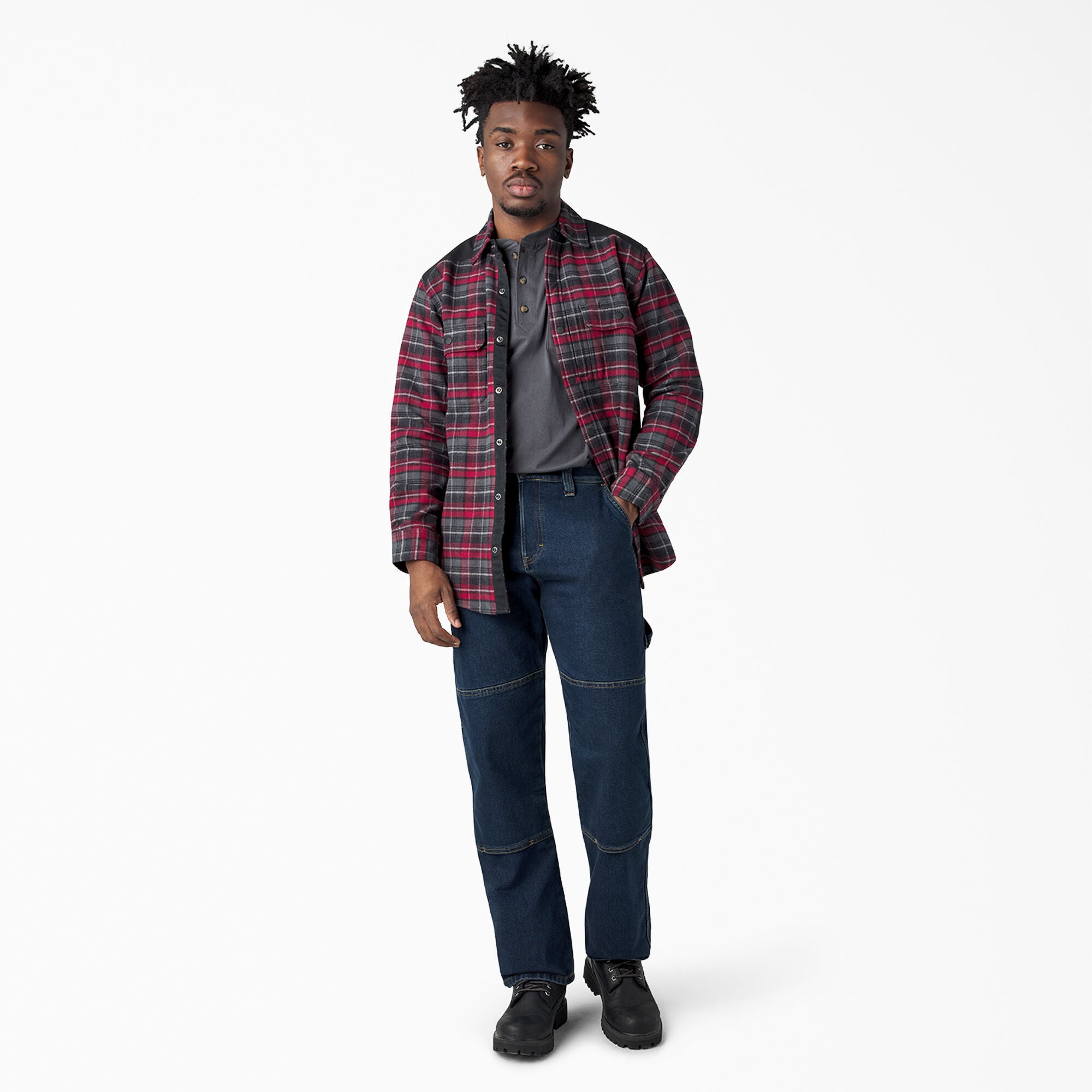 FLEX Relaxed Fit Double Knee Jeans - Image 5