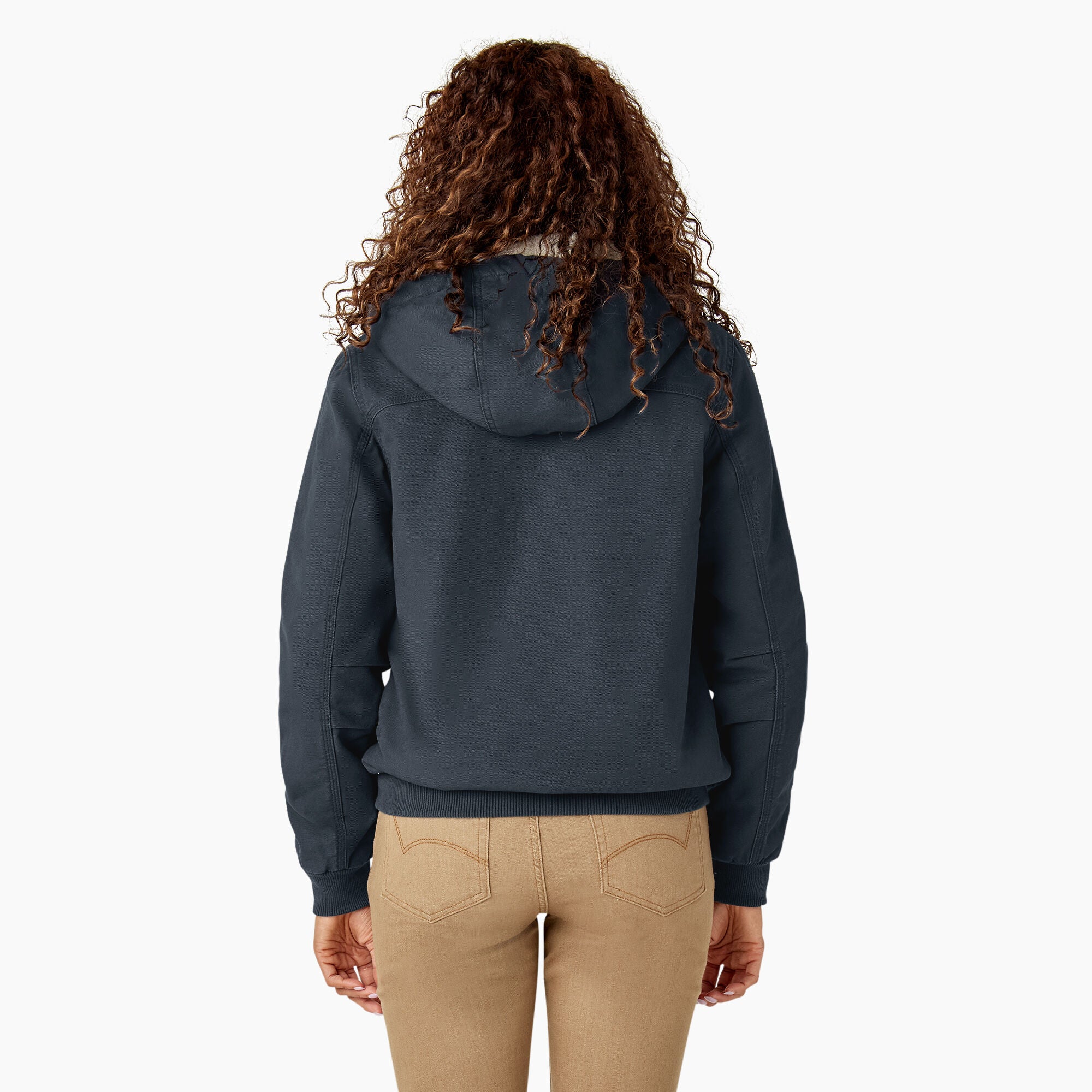 Women's Fleece Lined Duck Canvas Jacket - Image 2
