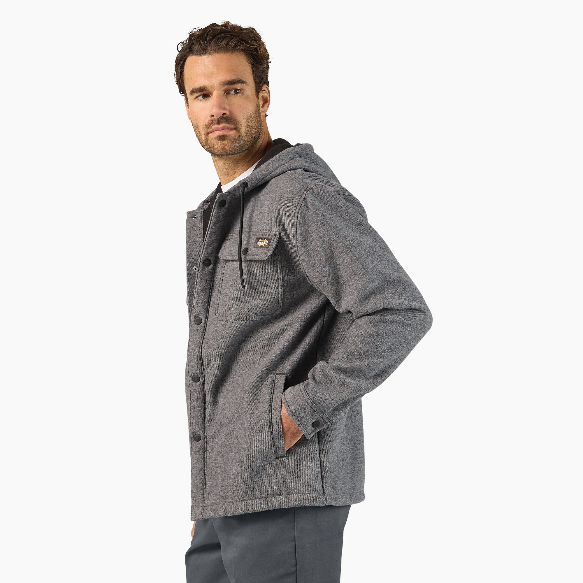 Relaxed Fit Shirt Jacket - Image 3