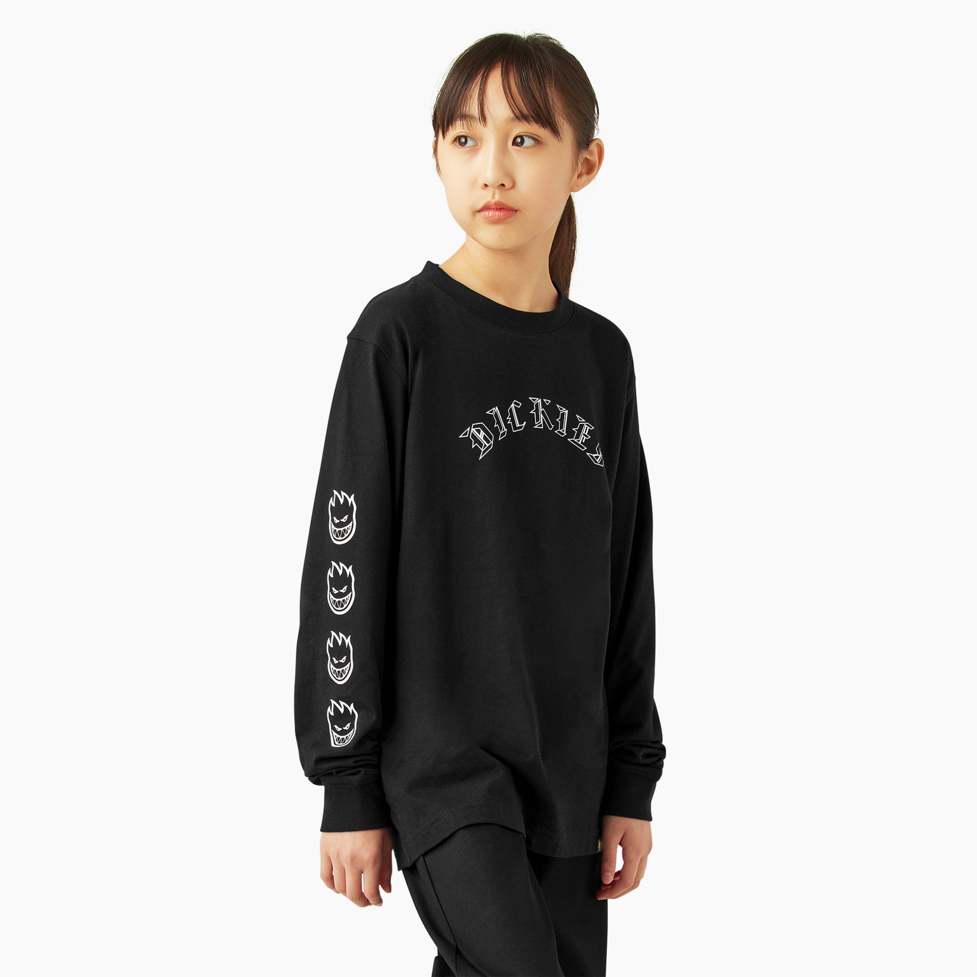 Dickies X Spitfire Kids' Long Sleeve T-Shirt - Image 4