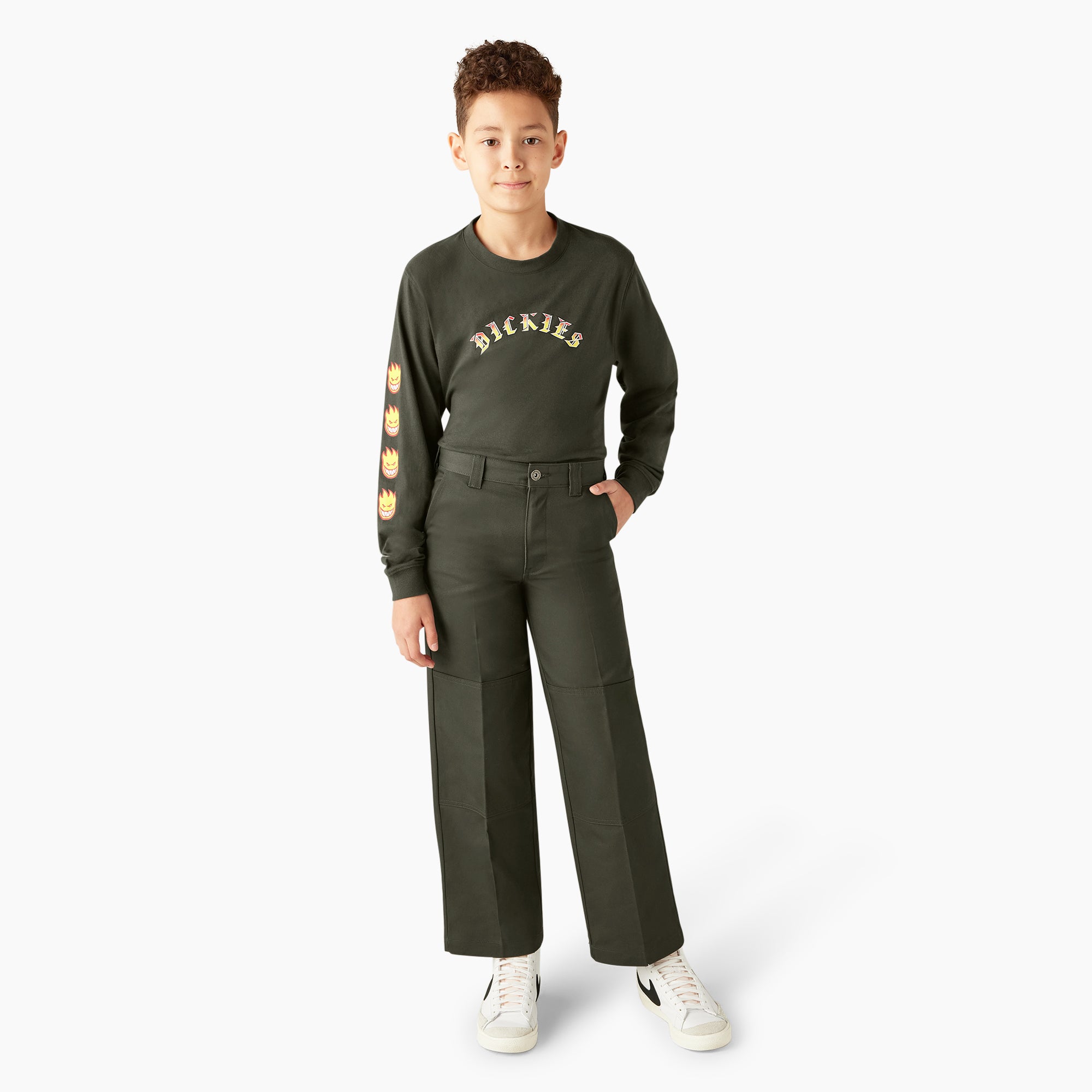 Dickies X Spitfire Kid's Double Knee Pants - Image 5