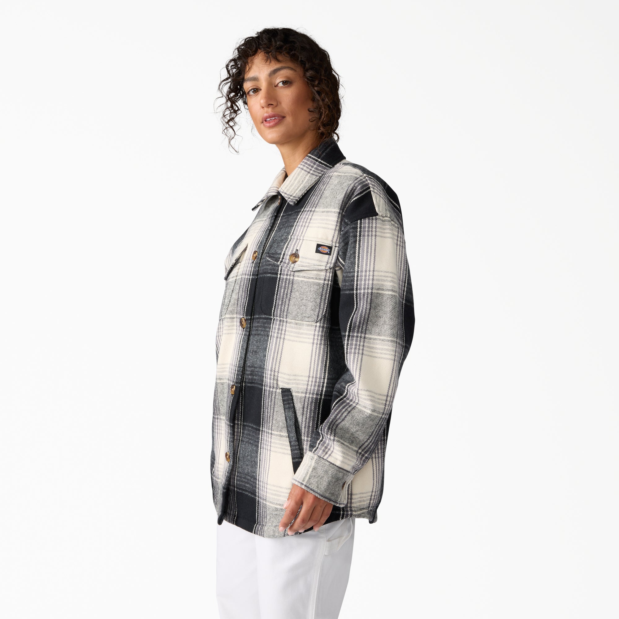 Women's Flannel Shacket - Image 3