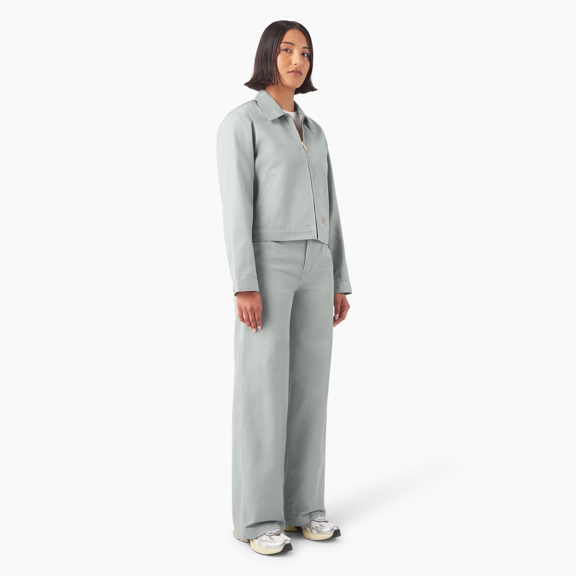 Women's Unlined Cropped Eisenhower Jacket - Image 5