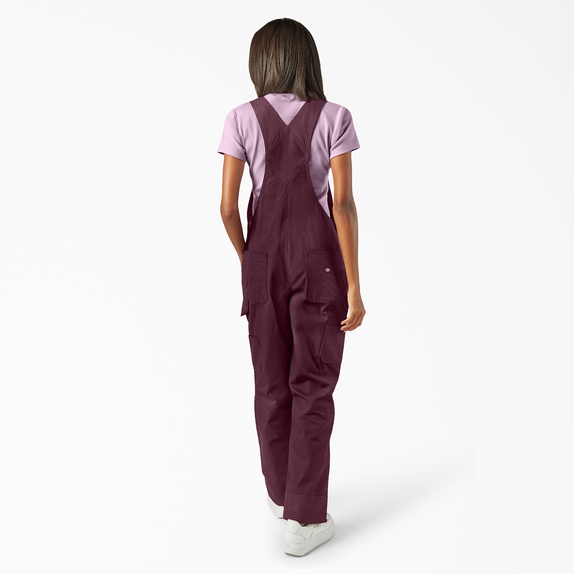 Women's Relaxed Fit Bib Overalls - Image 6