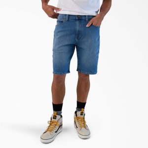 FLEX 5-Pocket Denim Shorts. 11