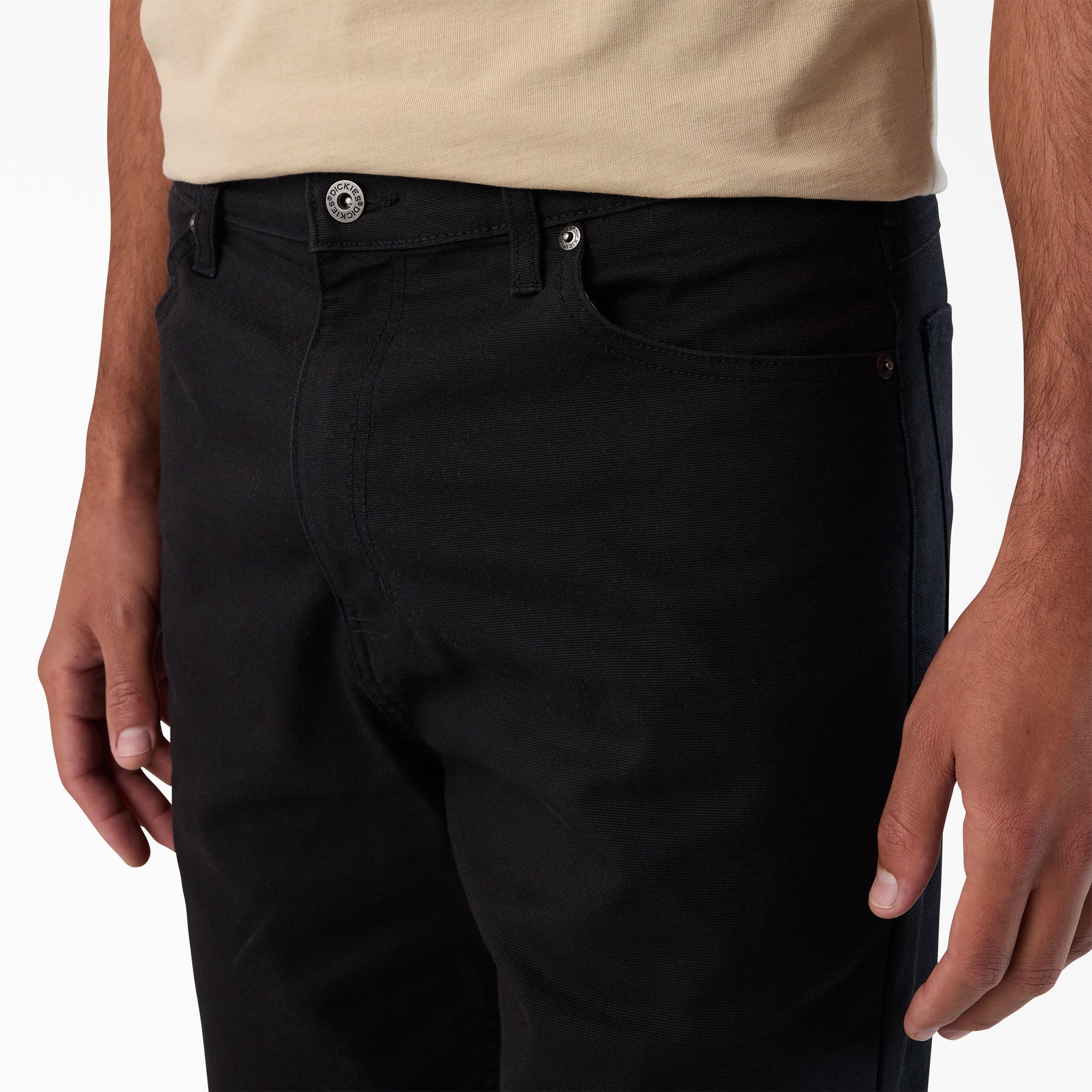 FLEX 5-Pocket Duck Canvas Shorts. 11 - Image 6