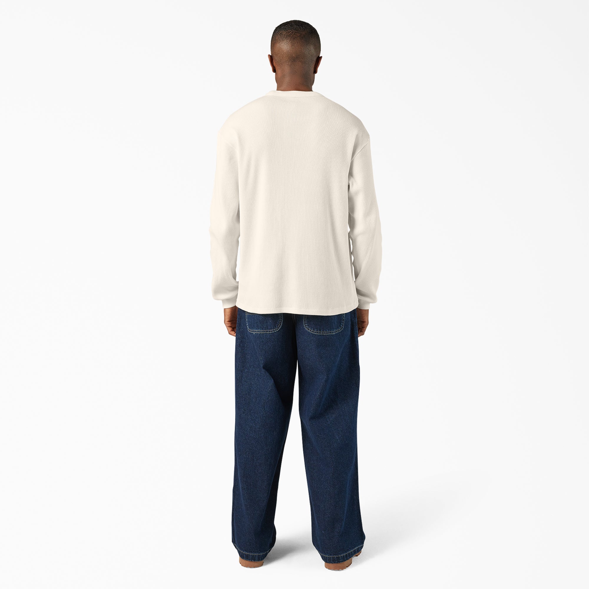 Long Sleeve Waffle Shirt - Image 5