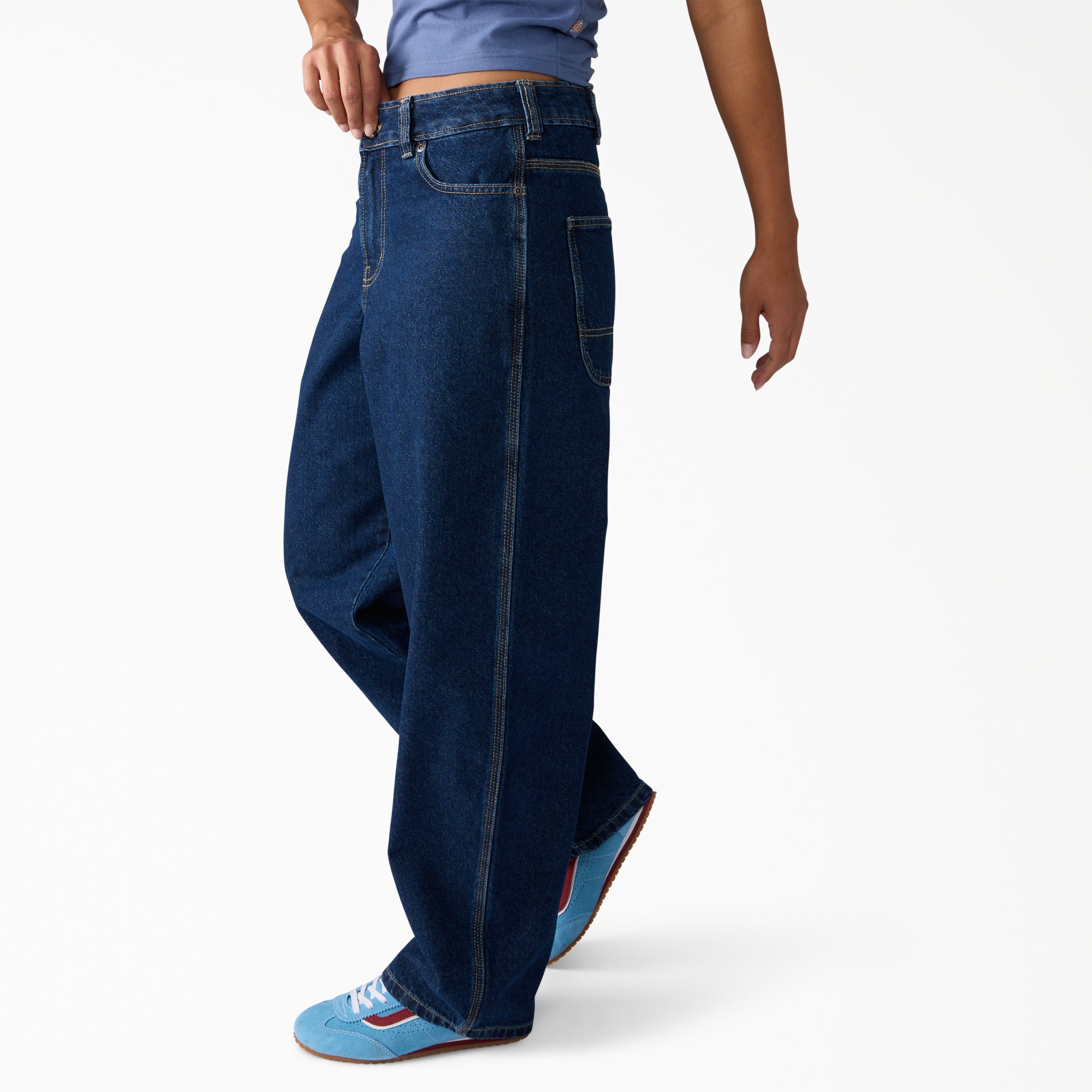 Women's 957 Loose Tapered Work Jeans - Image 3