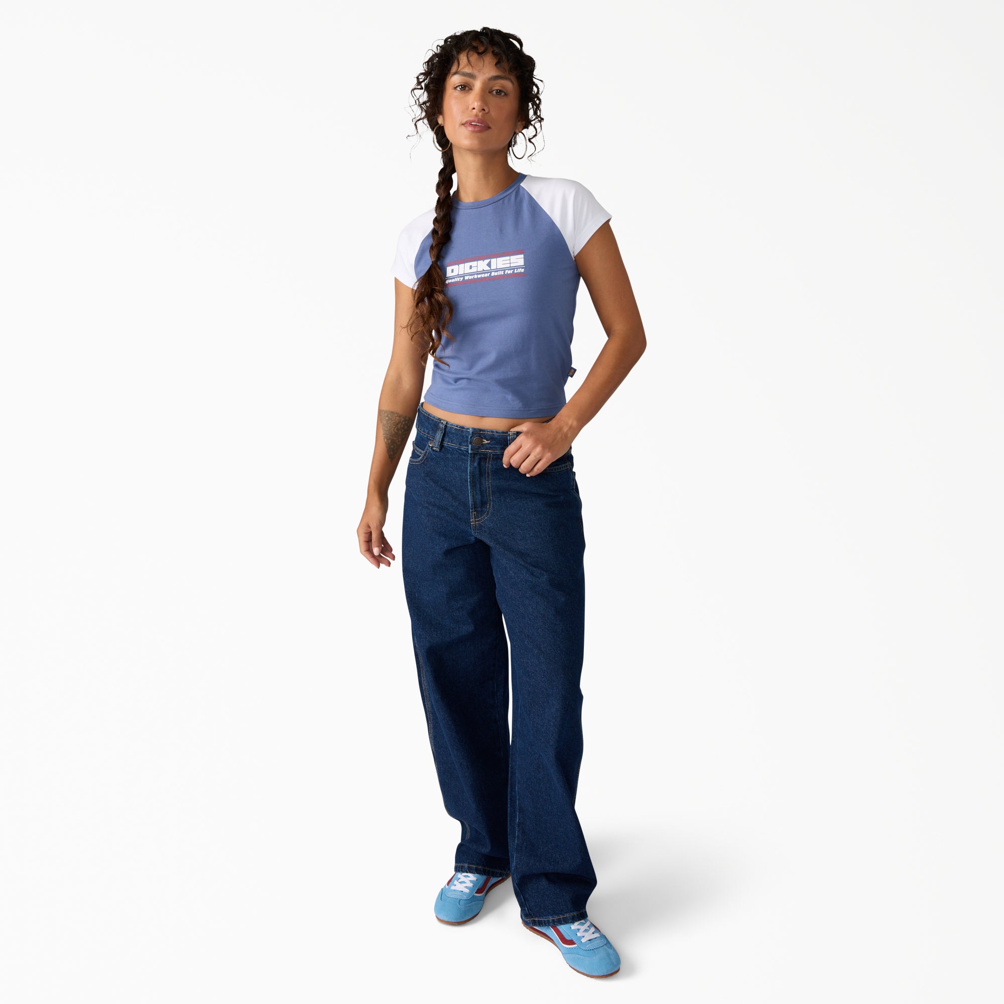 Women's 957 Loose Tapered Work Jeans - Image 4