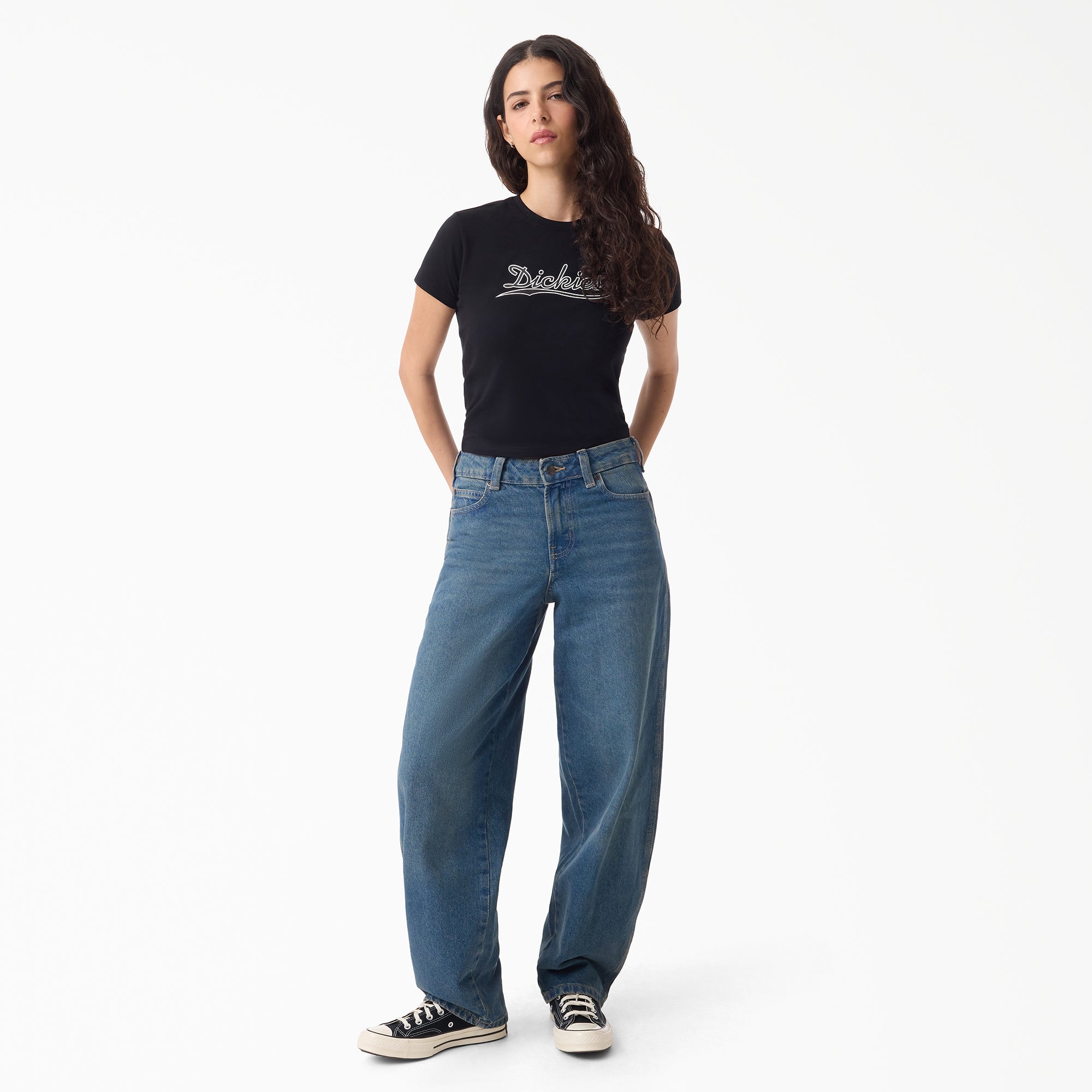 Women's 957 Loose Tapered Work Jeans - Image 4