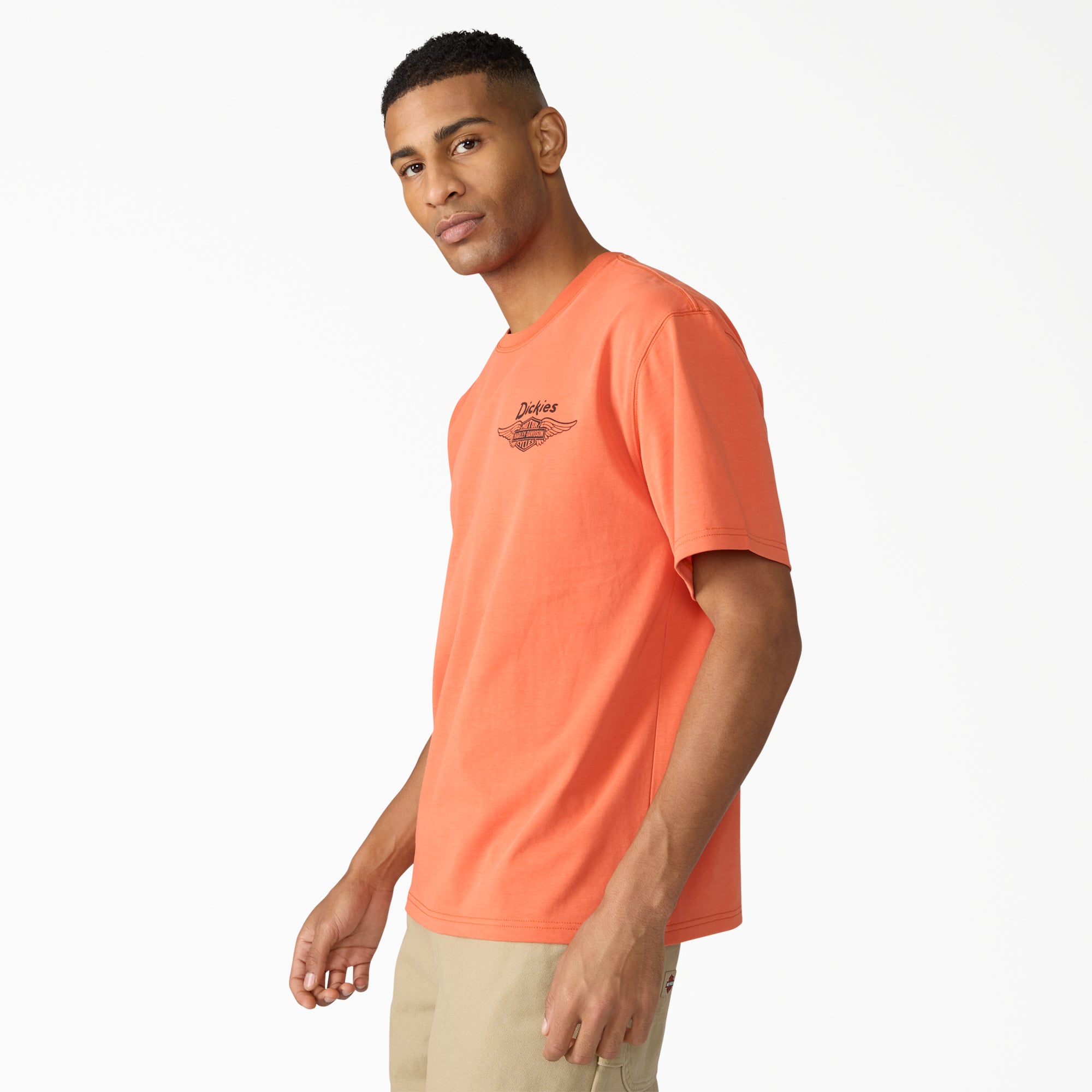 Dickies x Harley-Davidson® Vintage Wash Cowboy Graphic T-Shirt - Image 3