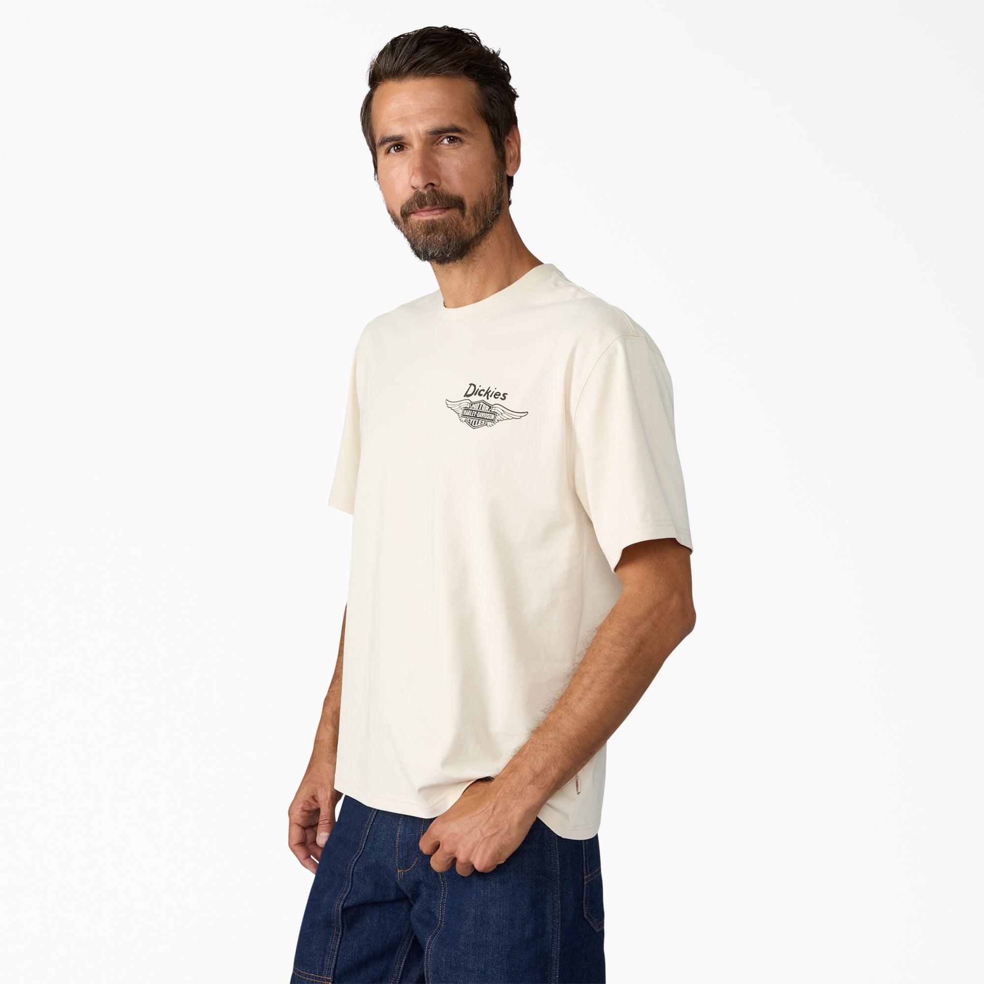 Dickies x Harley-Davidson® Vintage Wash Cowboy Graphic T-Shirt - Image 3