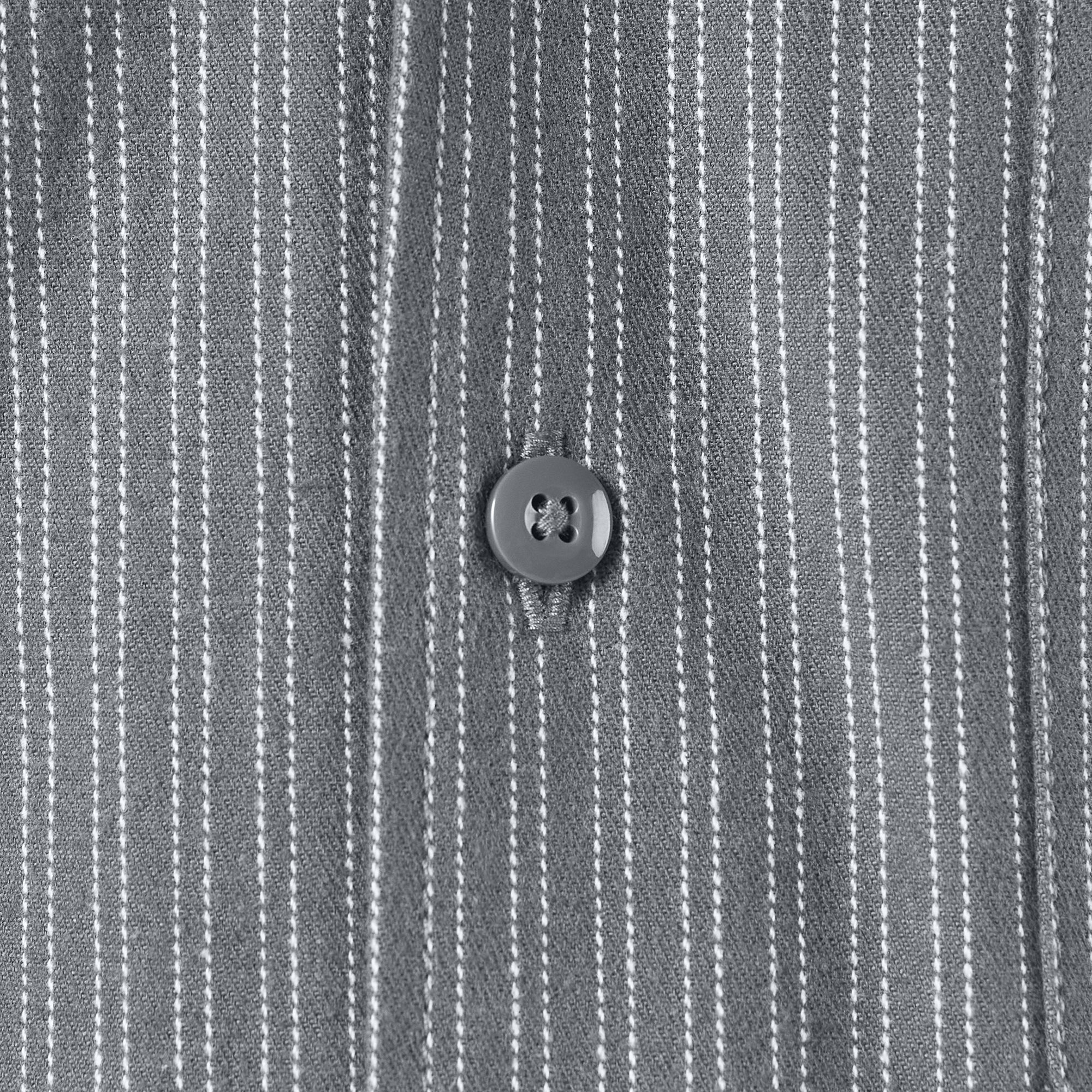 Lima Pinstripe Button-Up Shirt - Image 7