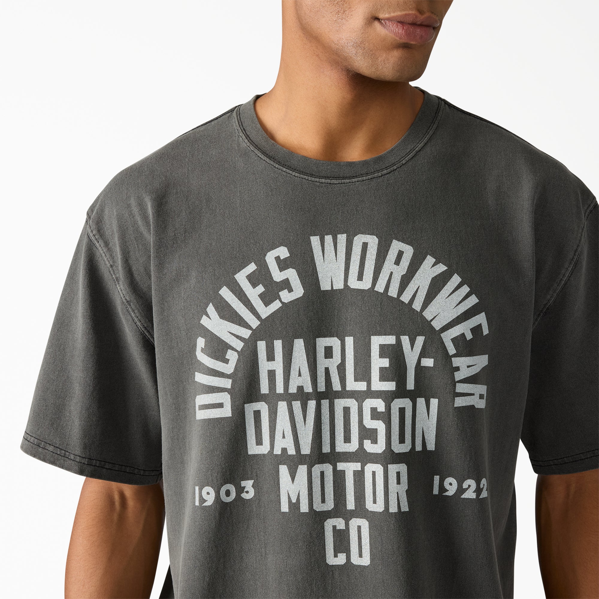 Dickies x Harley-Davidson® Vintage Wash Logo Graphic T-Shirt - Image 5
