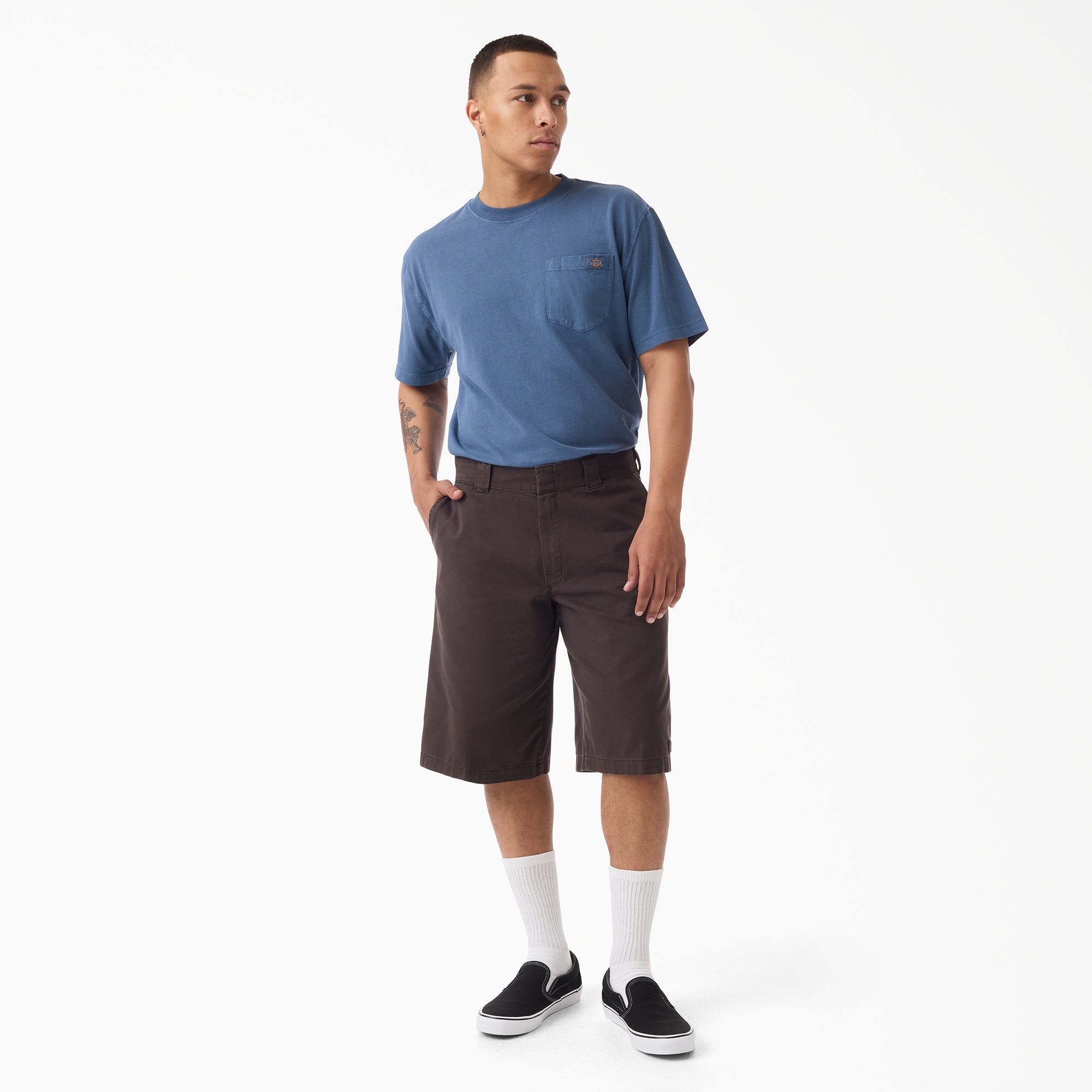 Worn In Loose Work Shorts. 13 - Image 4
