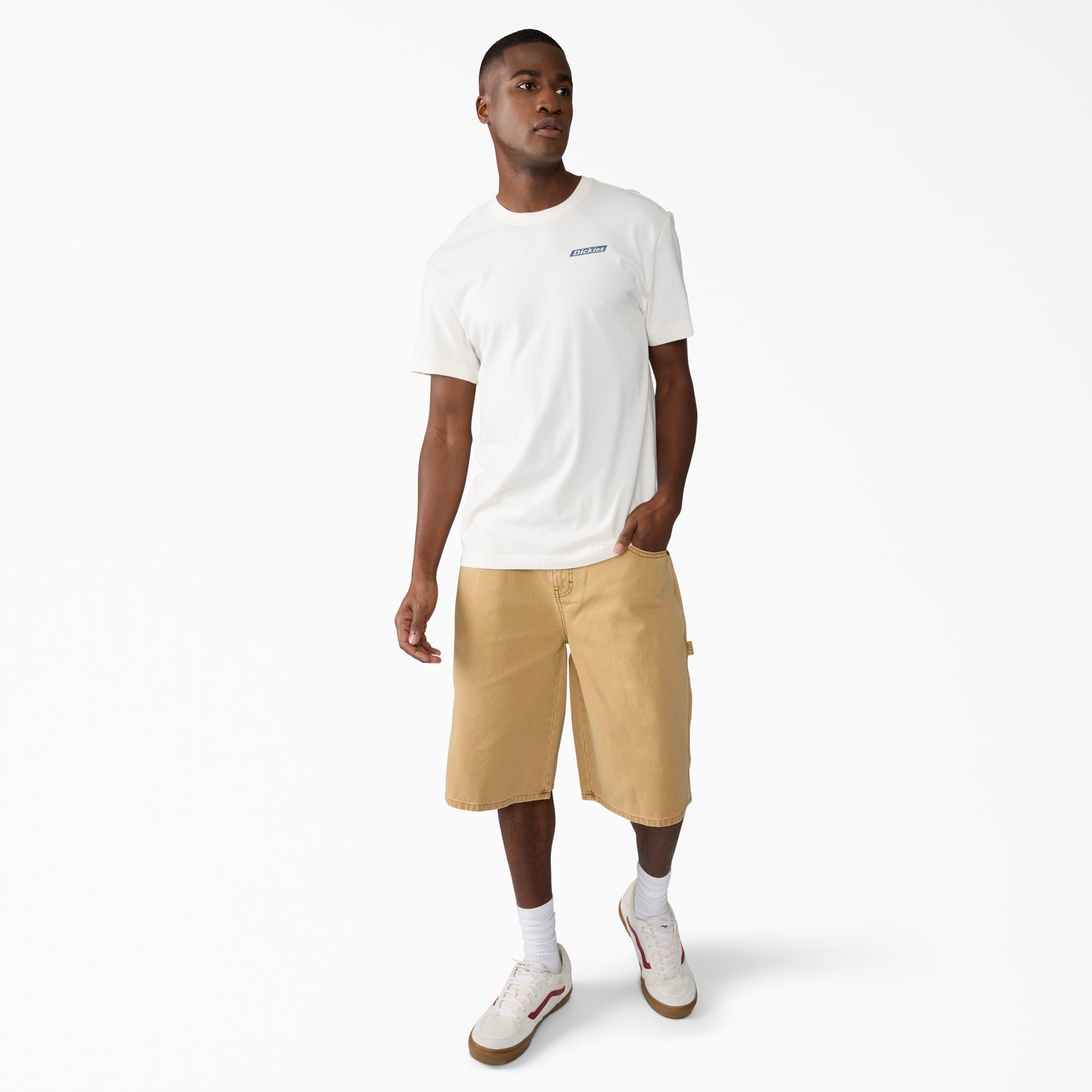 Worn In Relaxed Carpenter Duck Shorts. 13 - Image 4