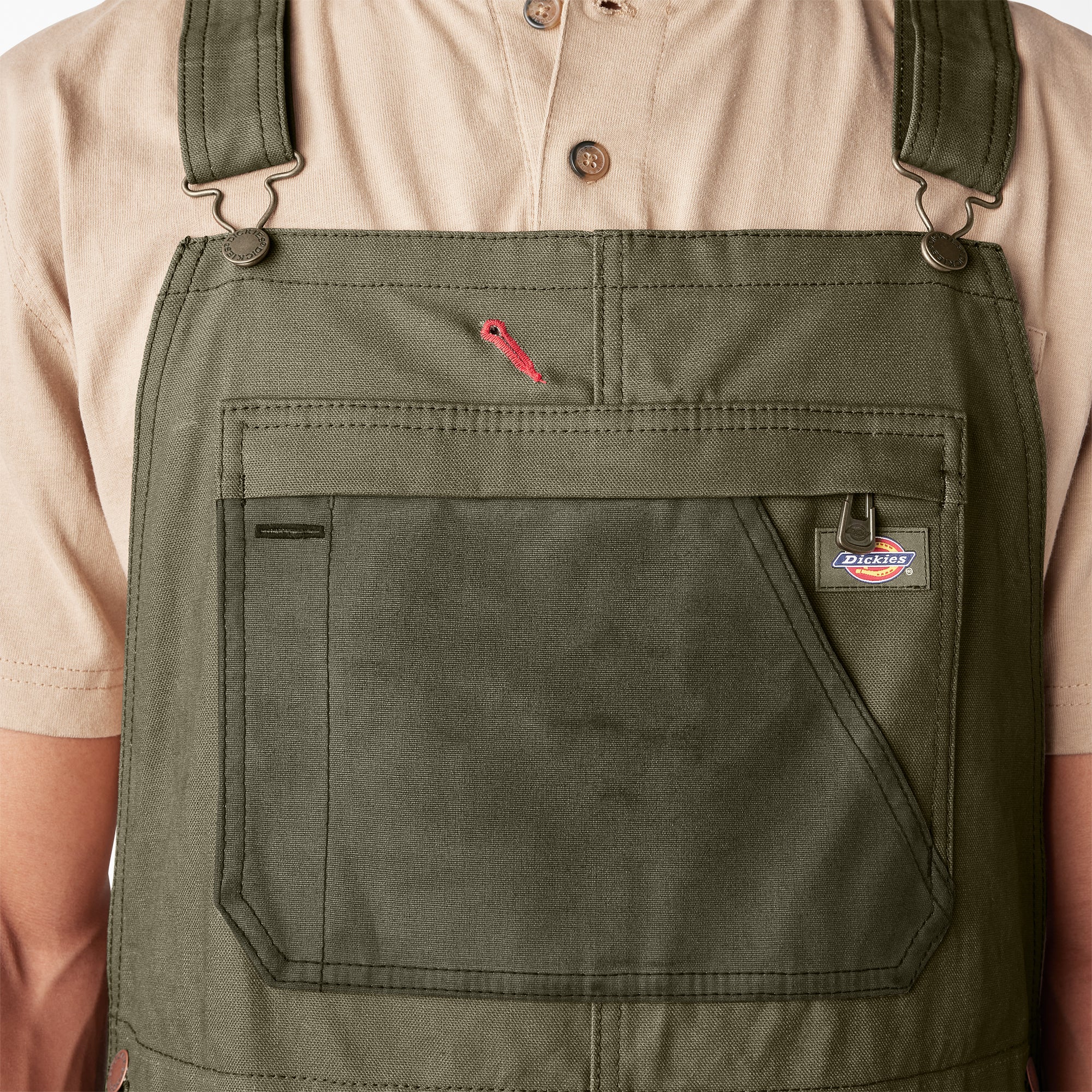 Waxed Canvas Double Front Bib Overalls - Image 13