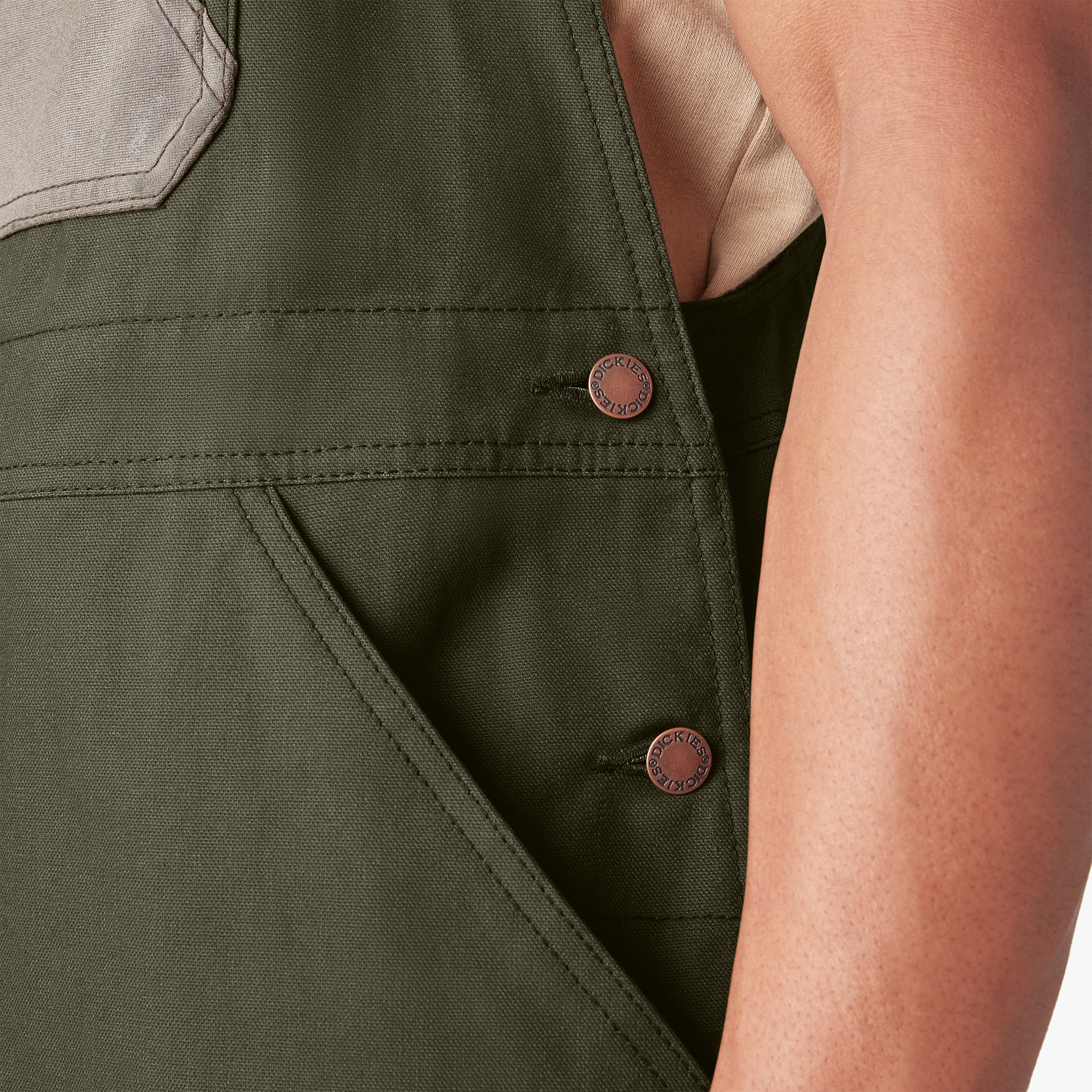 Waxed Canvas Double Front Bib Overalls - Image 15