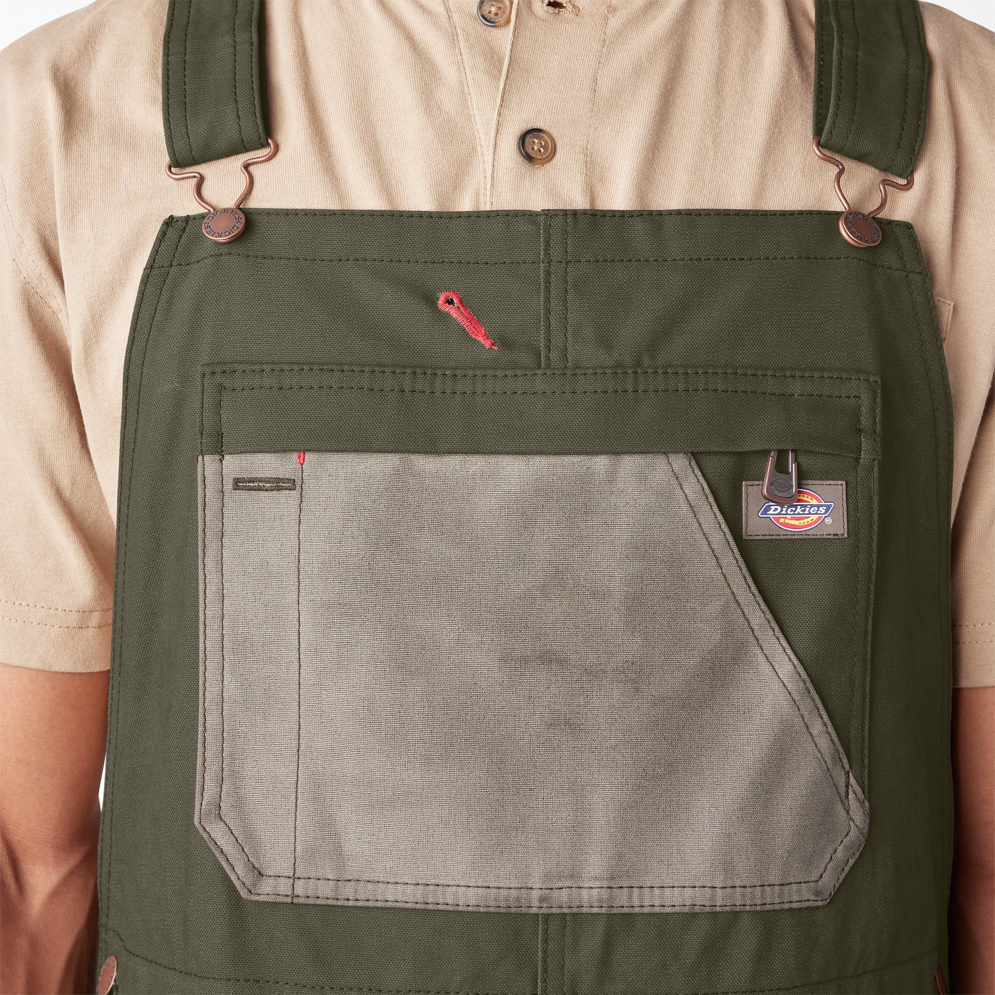 Waxed Canvas Double Front Bib Overalls - Image 16