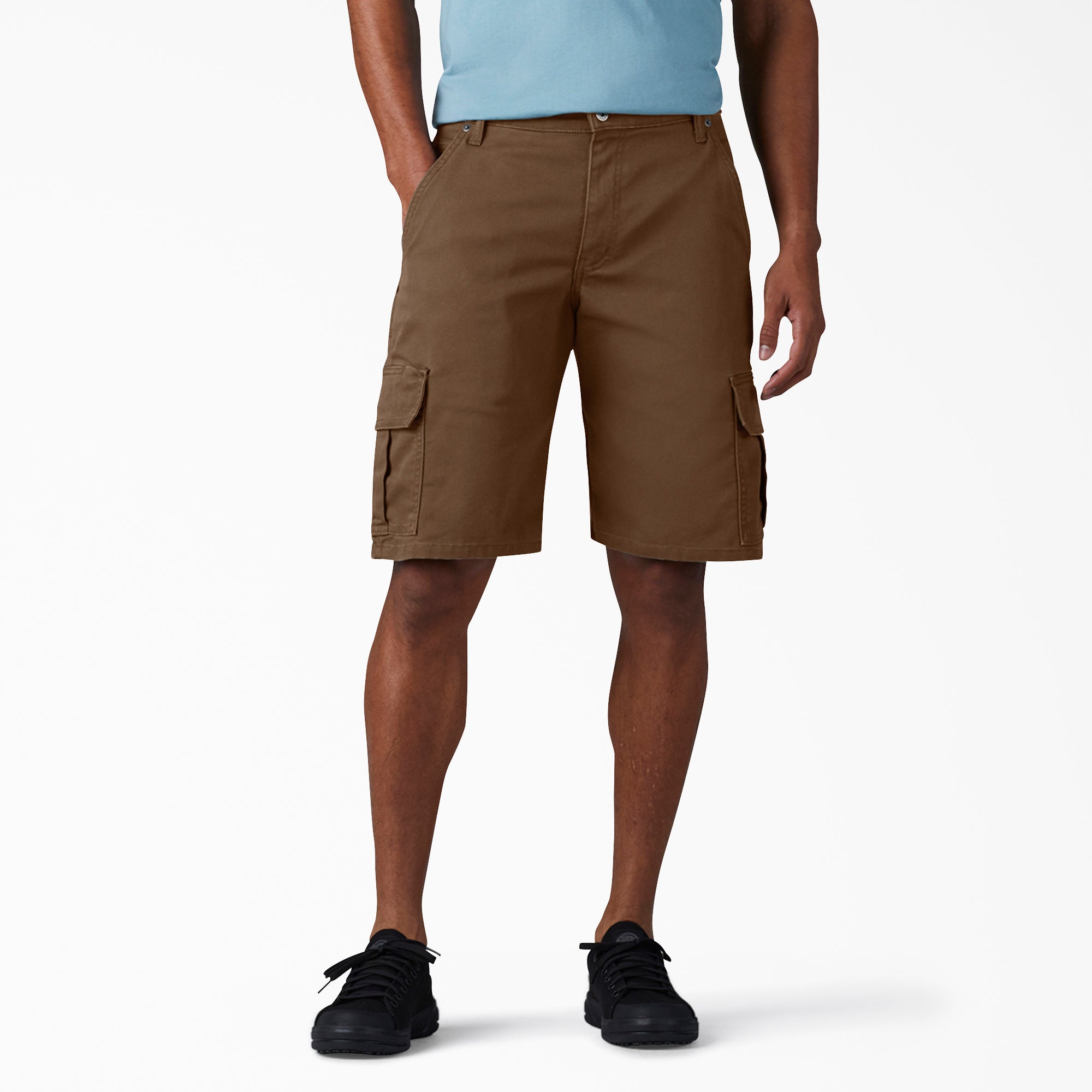 FLEX Relaxed Fit Duck Cargo Shorts. 11