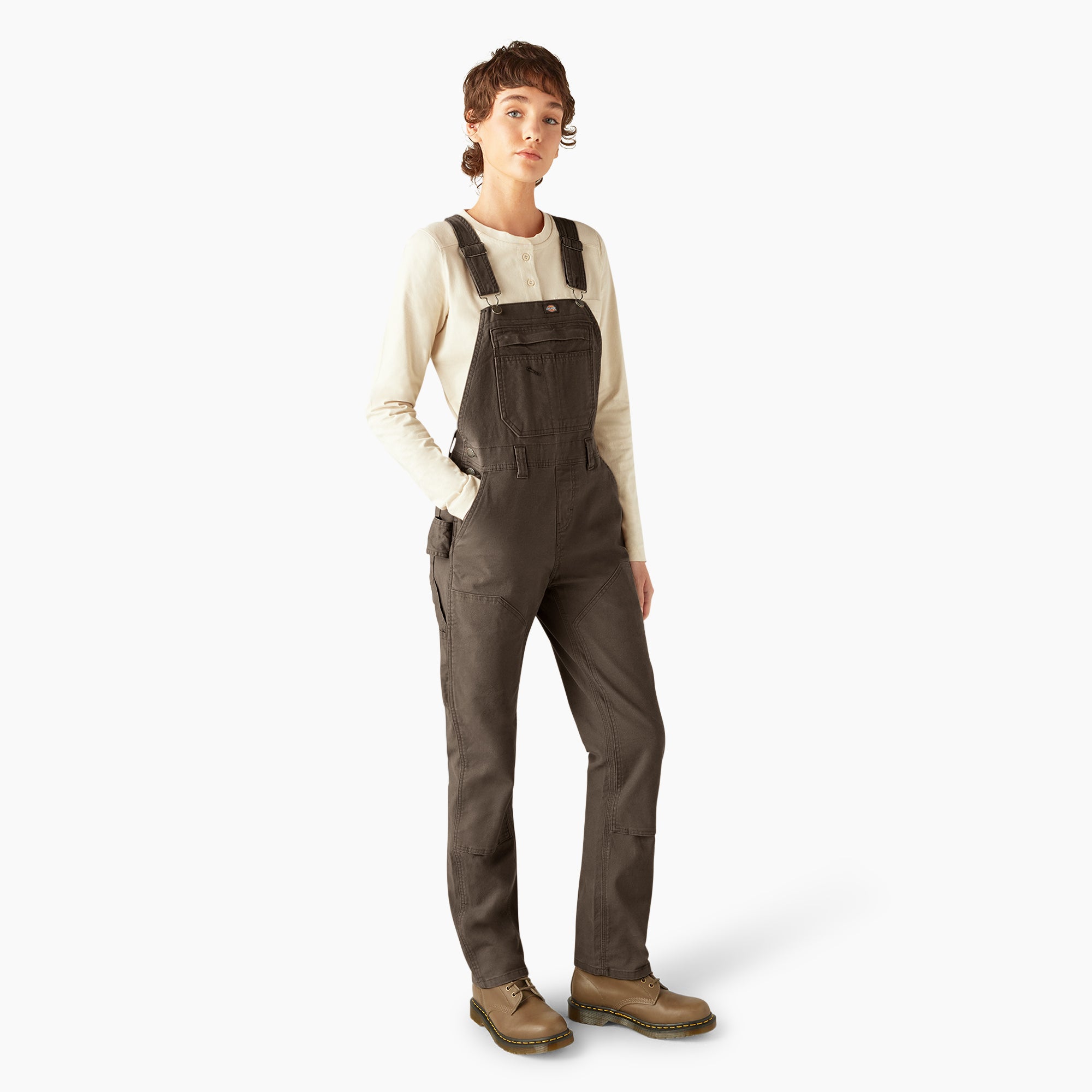 Women's Double Front Bib Overalls - Image 4