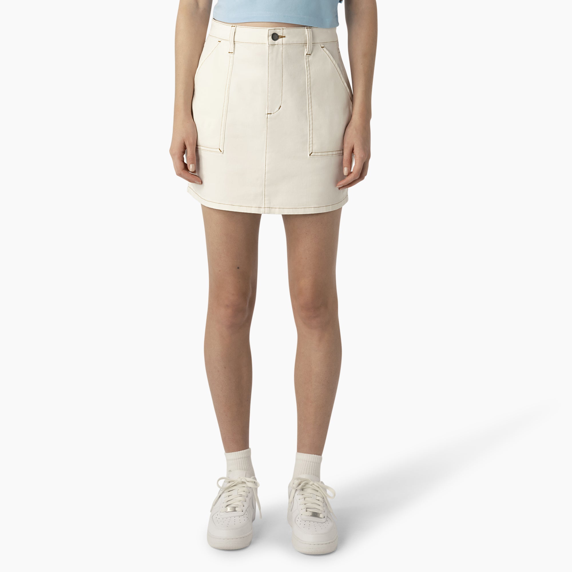 Women's High Waisted Carpenter Skirt