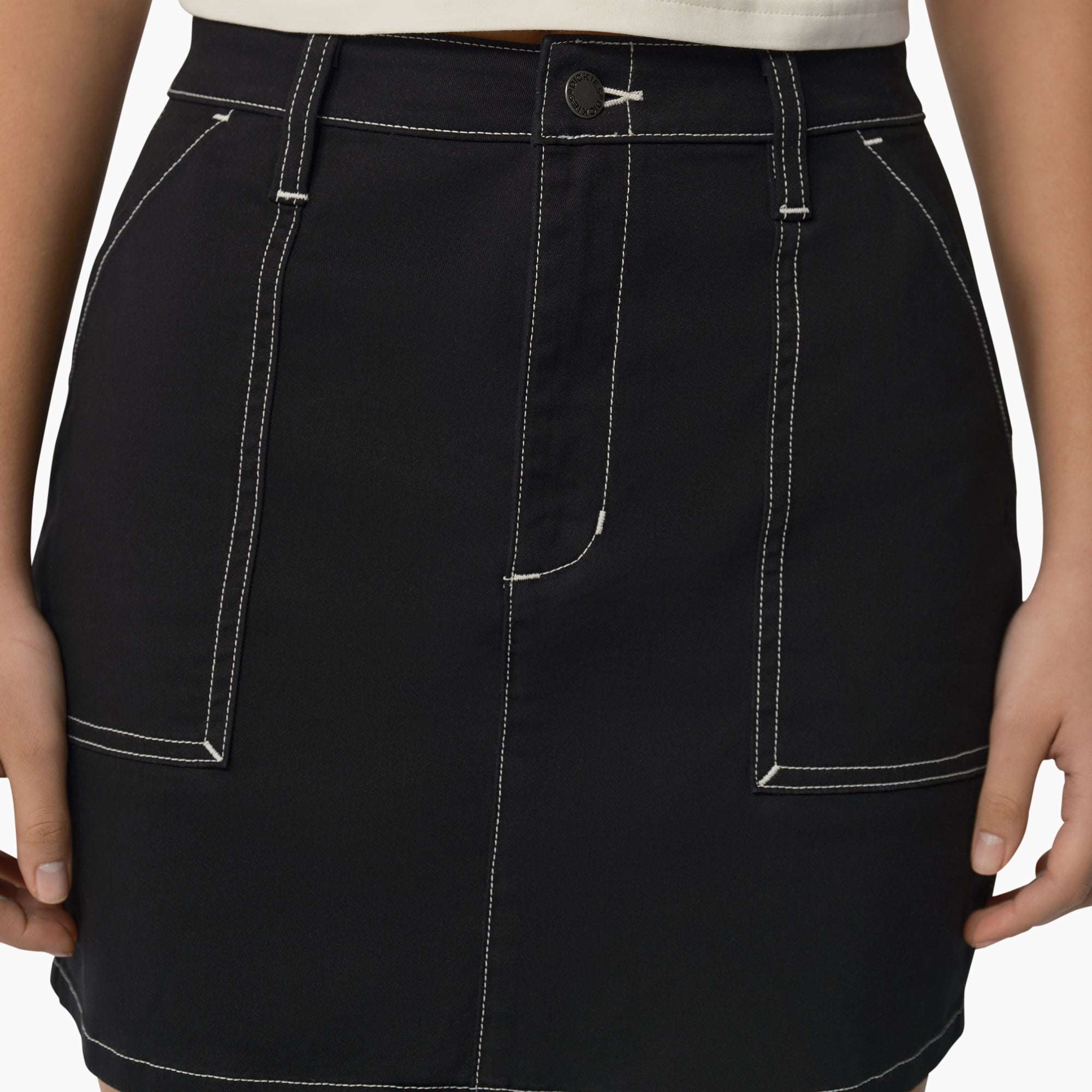 Women's High Waisted Carpenter Skirt - Image 5