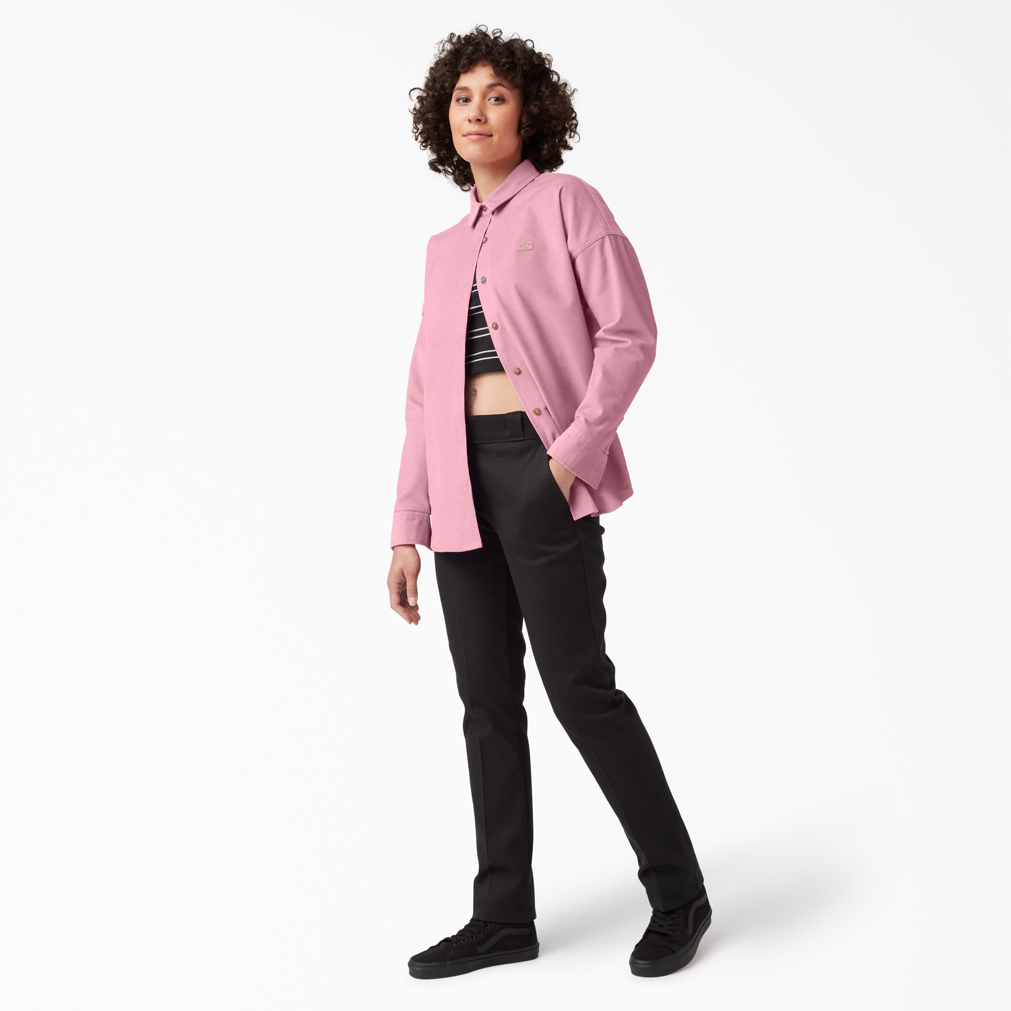 Women's Halleyville Oversized Corduroy Shirt - Image 4