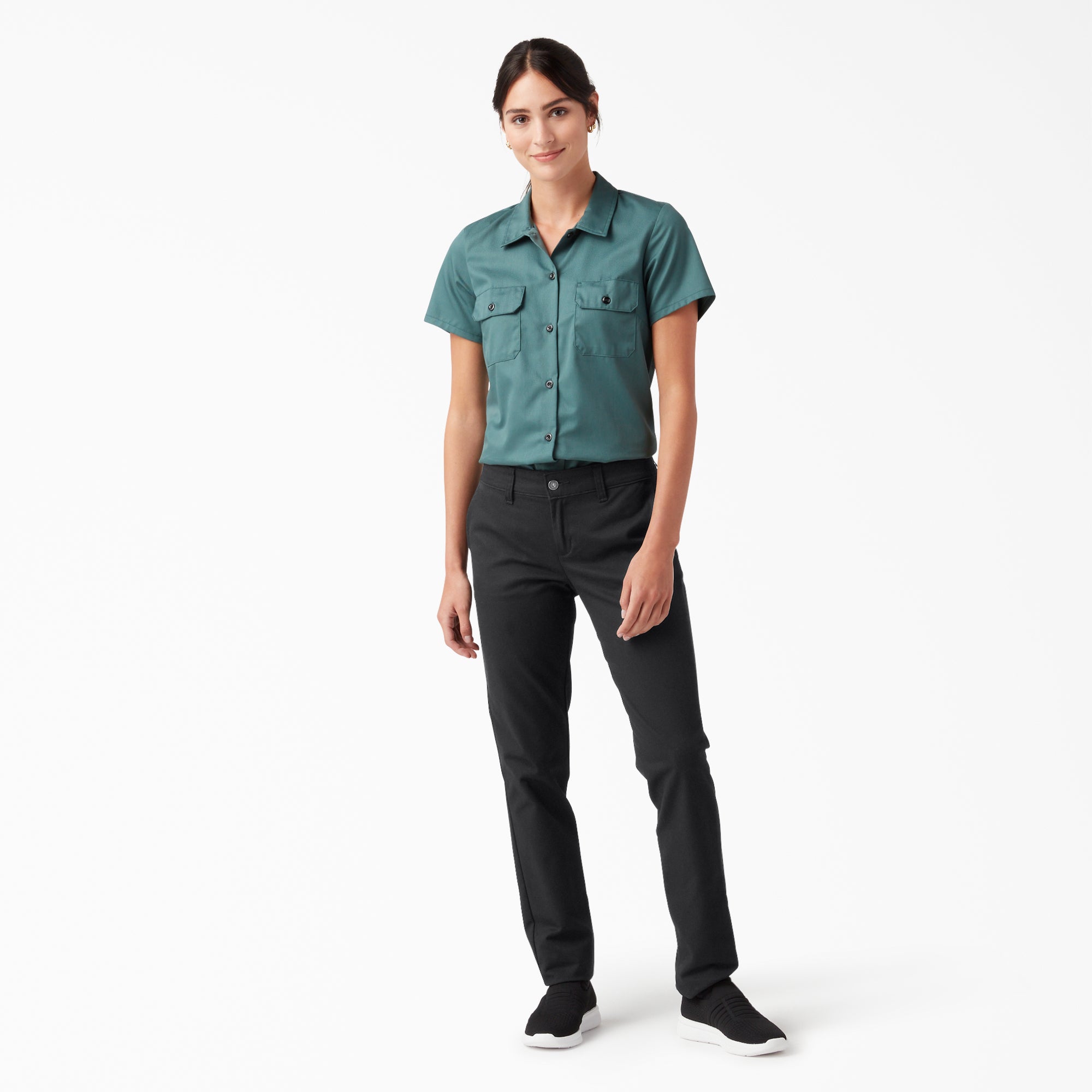 Women's Skinny Twill Pants - Image 9