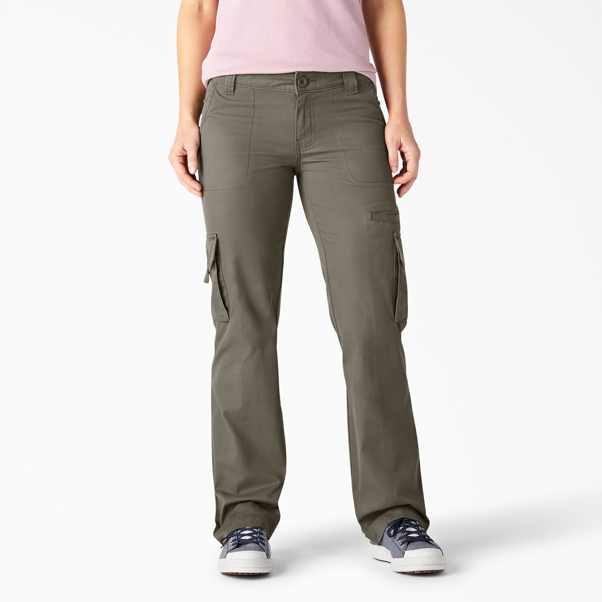 Women's Relaxed Fit Straight Leg Cargo Pants