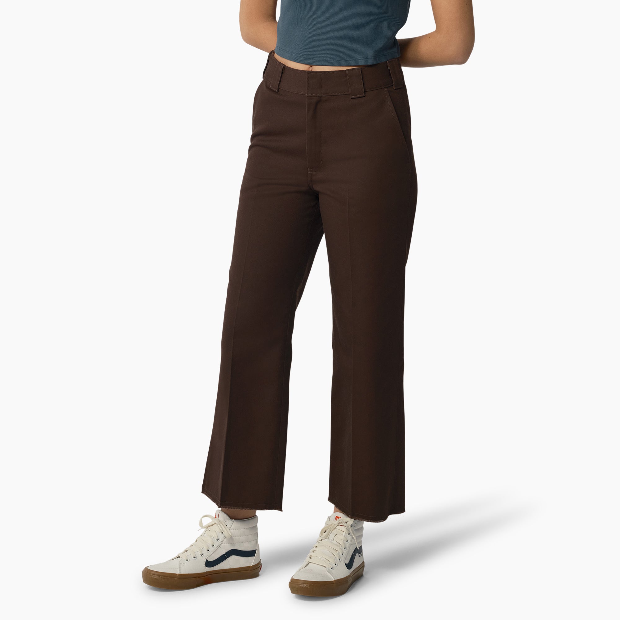 Women's Regular Fit Cropped Pants - Image 3